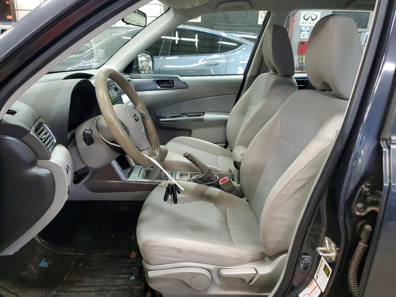 2013 Subaru Forester 2.5x Gray vin: JF2SHABC3DG406562