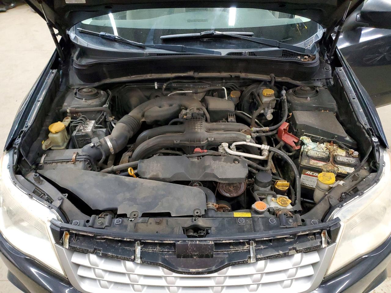 2013 Subaru Forester 2.5x Gray vin: JF2SHABC3DG406562