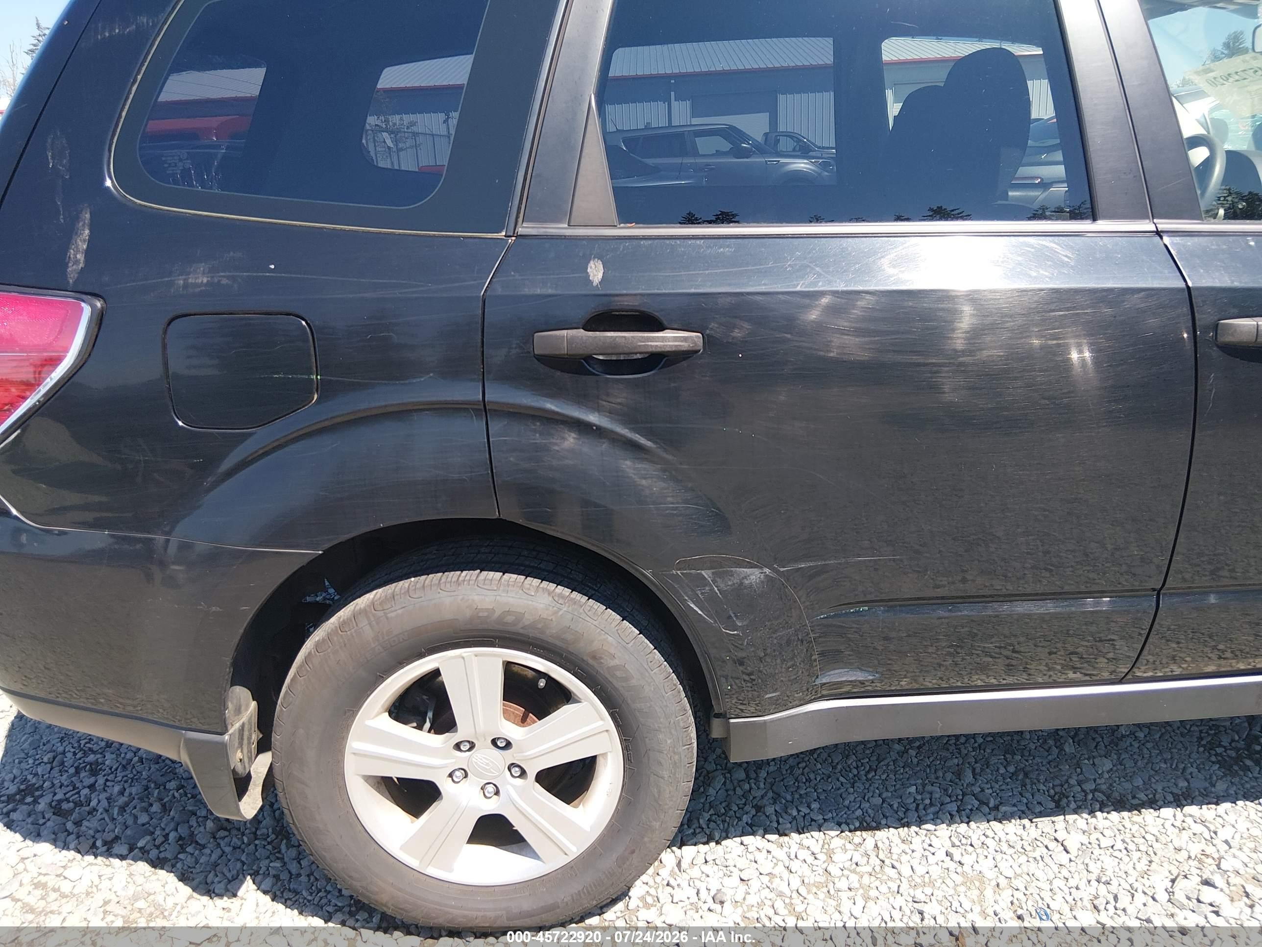 2013 Subaru Forester 2.5x Black vin: JF2SHABC3DG430361
