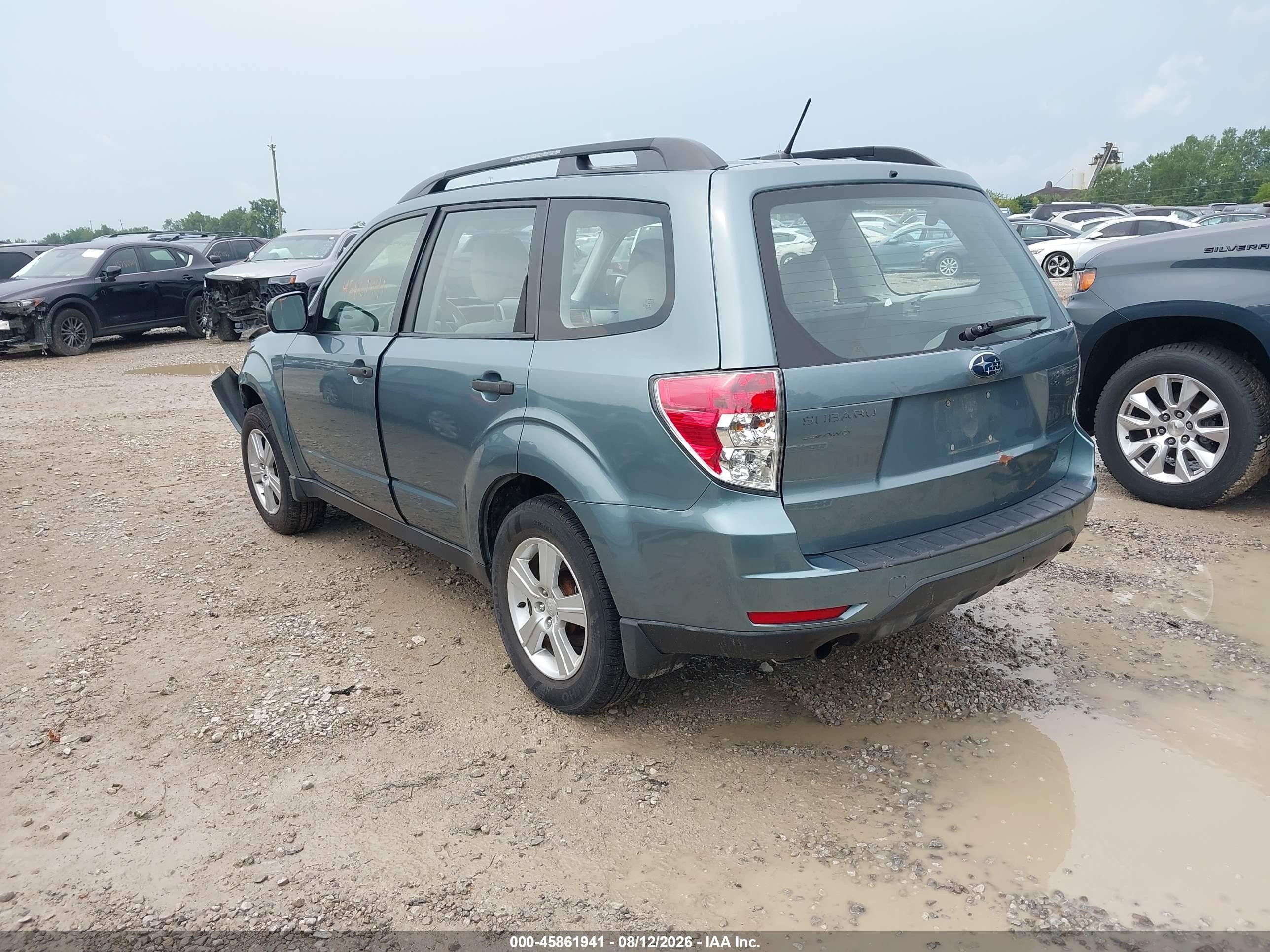 2013 Subaru Forester 2.5x Blue vin: JF2SHABC3DH412940
