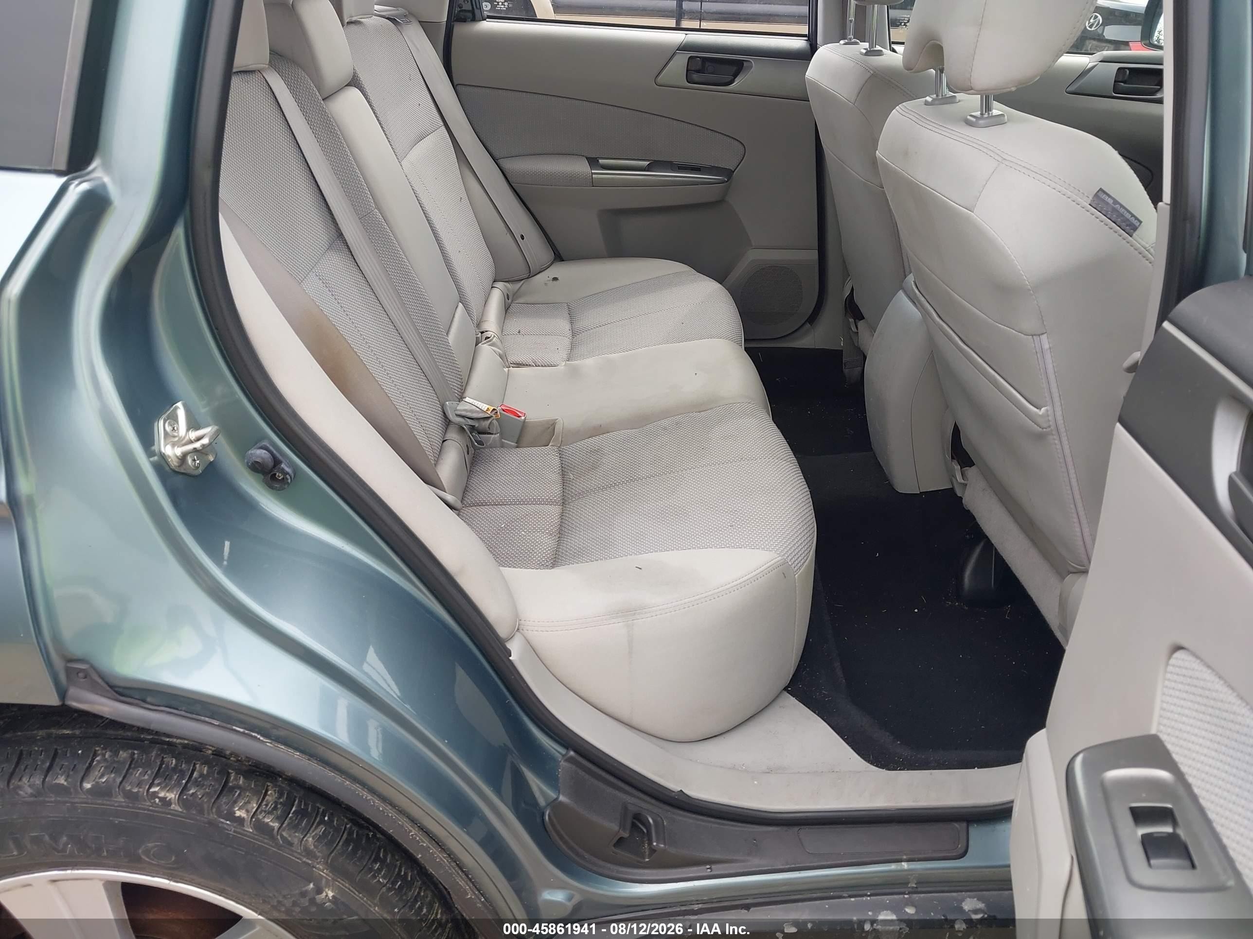 2013 Subaru Forester 2.5x Blue vin: JF2SHABC3DH412940