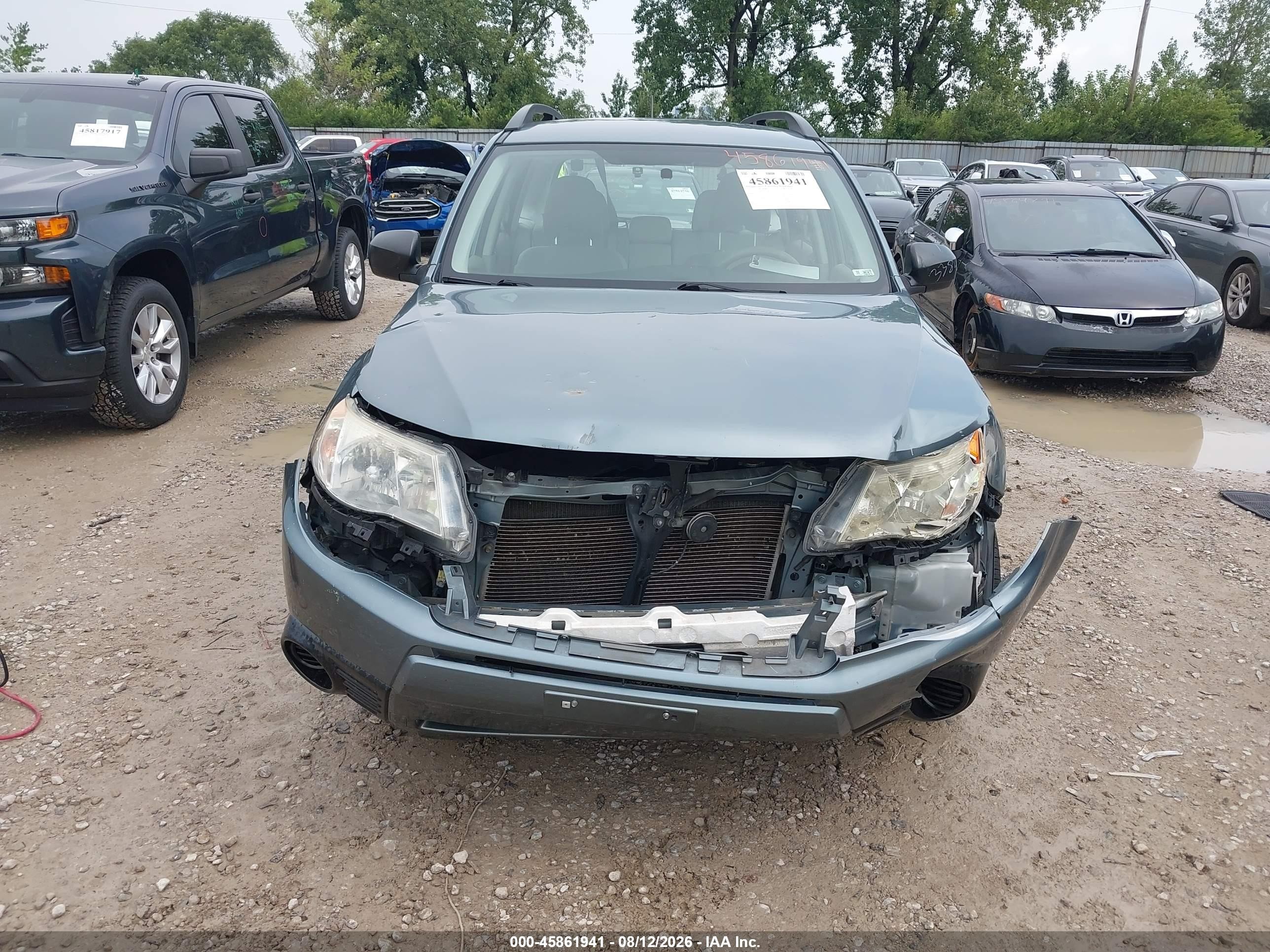 2013 Subaru Forester 2.5x Blue vin: JF2SHABC3DH412940
