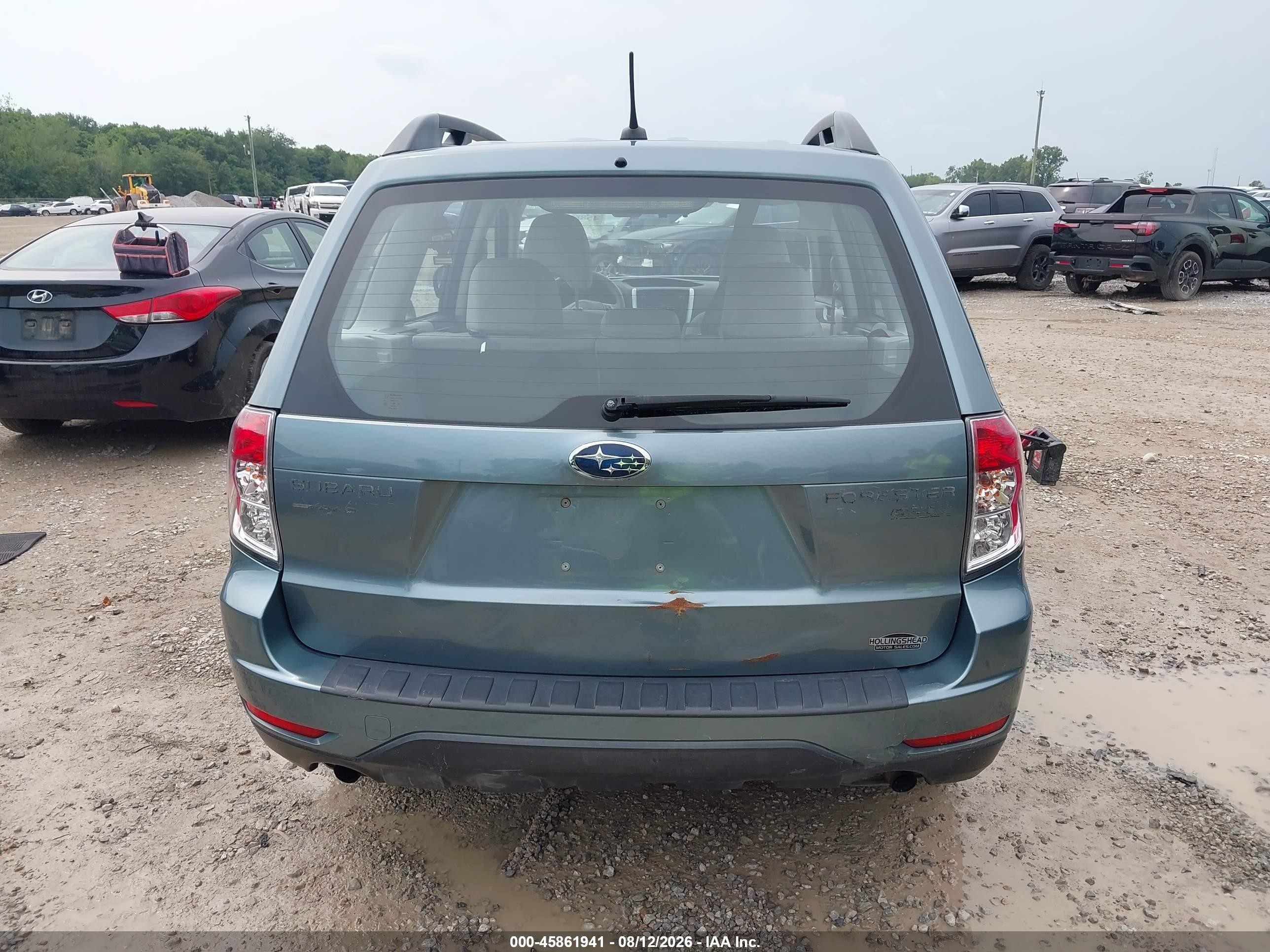 2013 Subaru Forester 2.5x Blue vin: JF2SHABC3DH412940