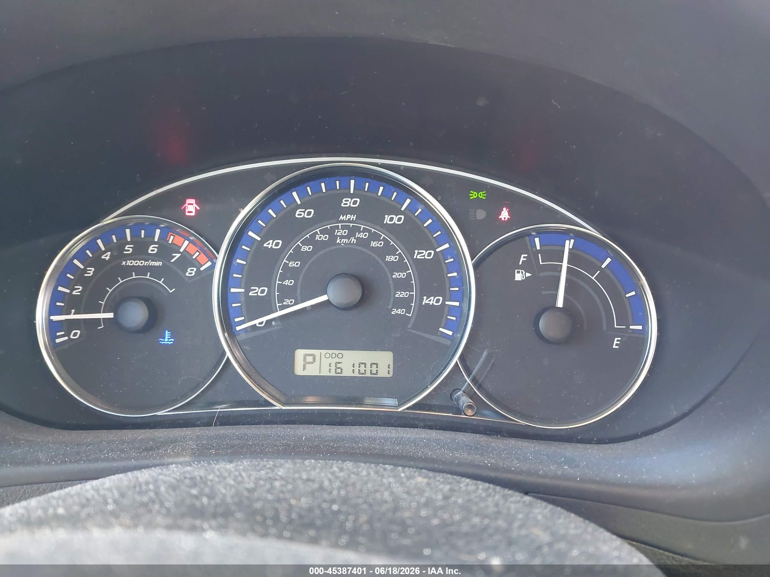 2011 Subaru Forester 2.5x Blue vin: JF2SHABC4BH711432