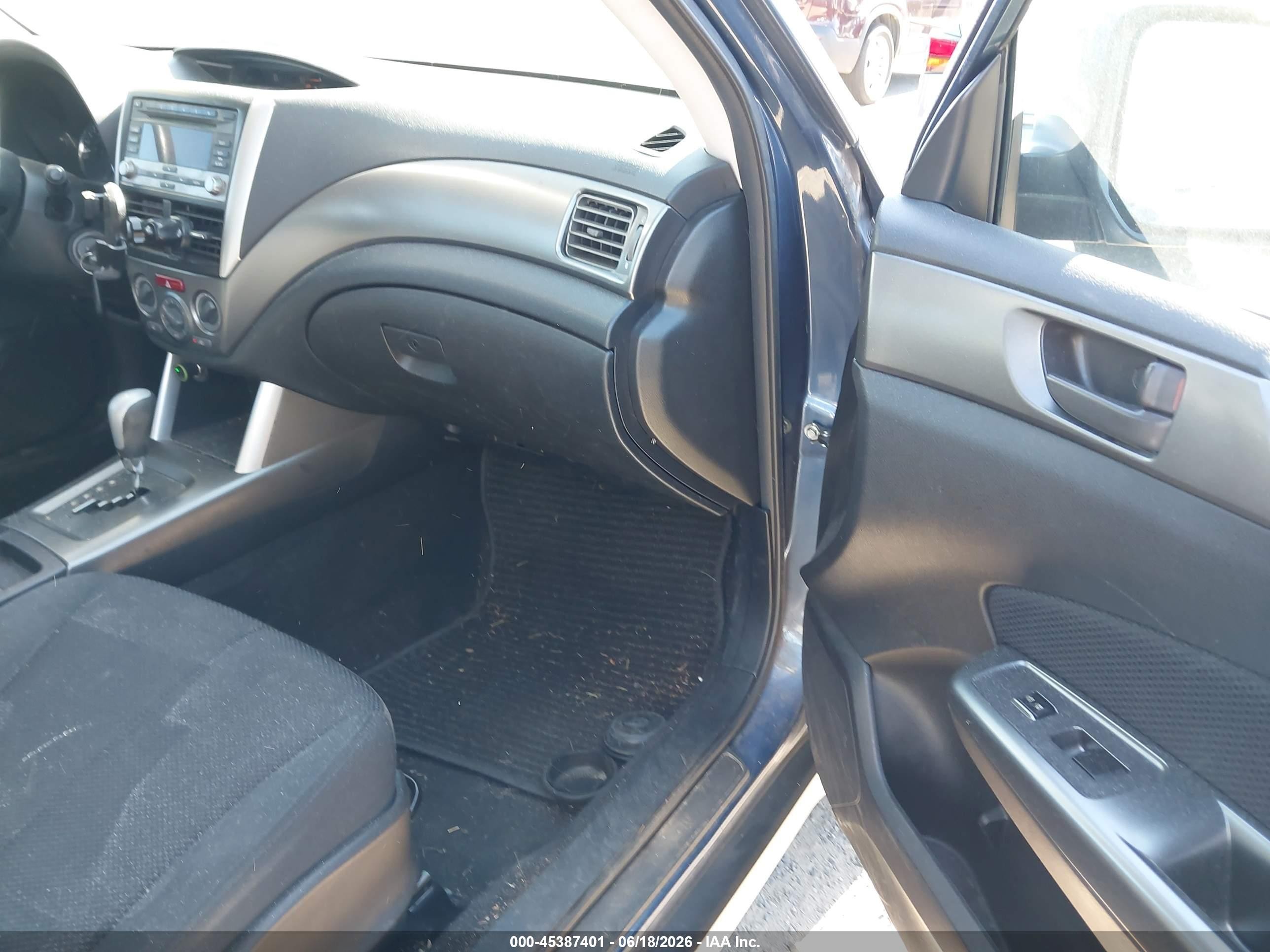 2011 Subaru Forester 2.5x Blue vin: JF2SHABC4BH711432
