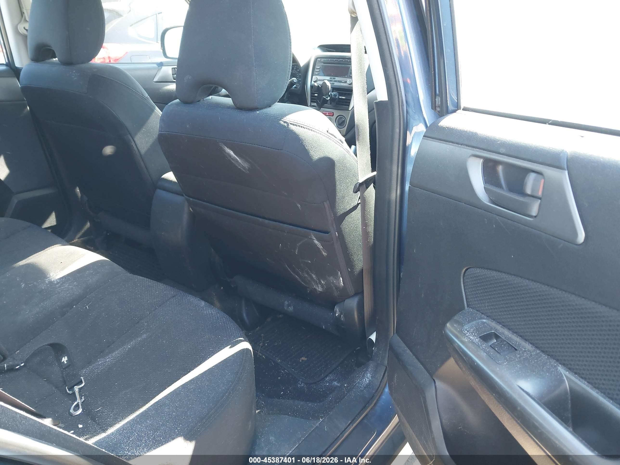 2011 Subaru Forester 2.5x Blue vin: JF2SHABC4BH711432