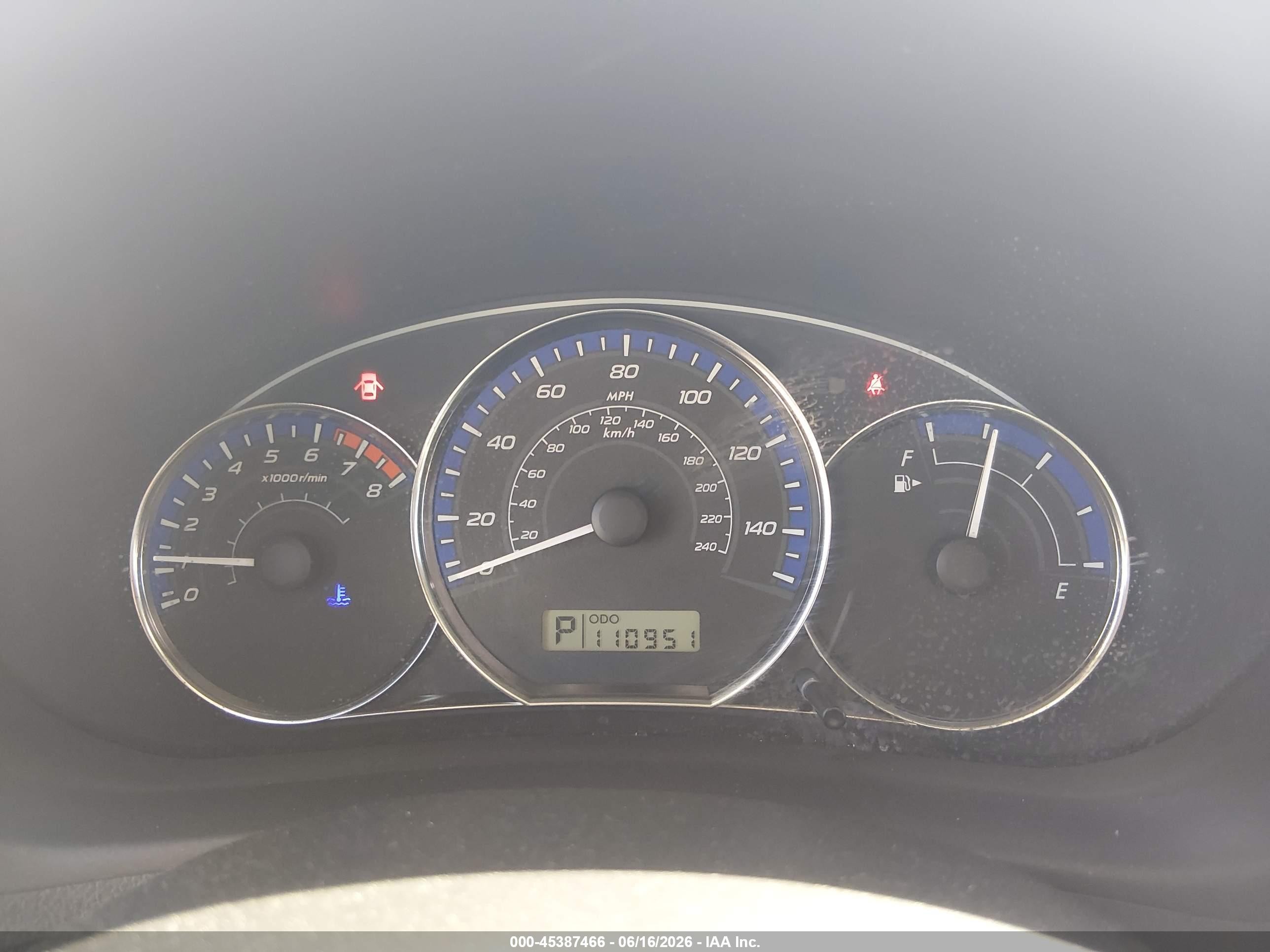 2012 Subaru Forester 2.5x Синий vin: JF2SHABC4CH413187