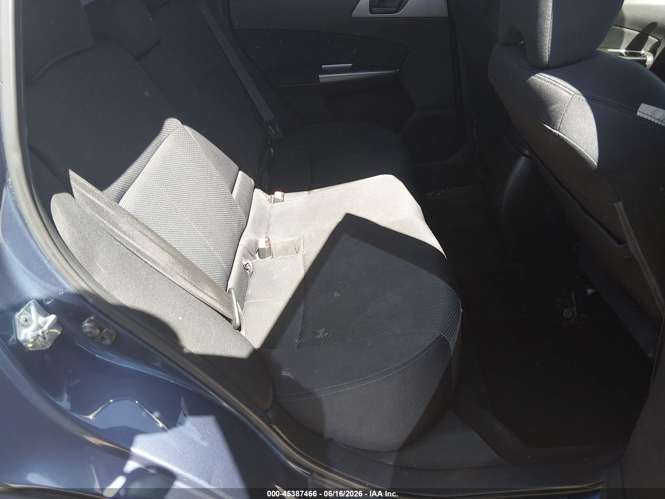 2012 Subaru Forester 2.5x Синий vin: JF2SHABC4CH413187