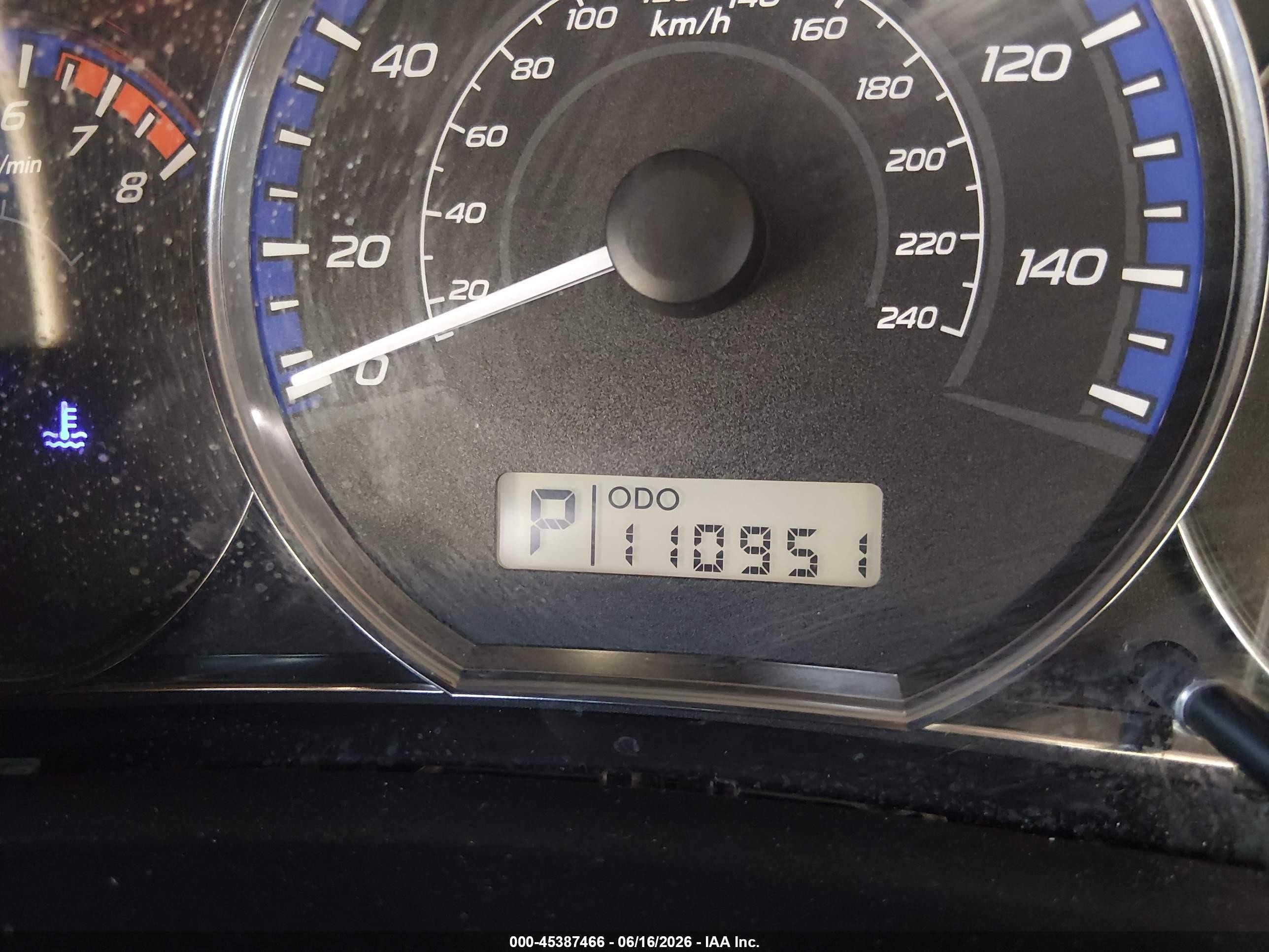 2012 Subaru Forester 2.5x Синий vin: JF2SHABC4CH413187