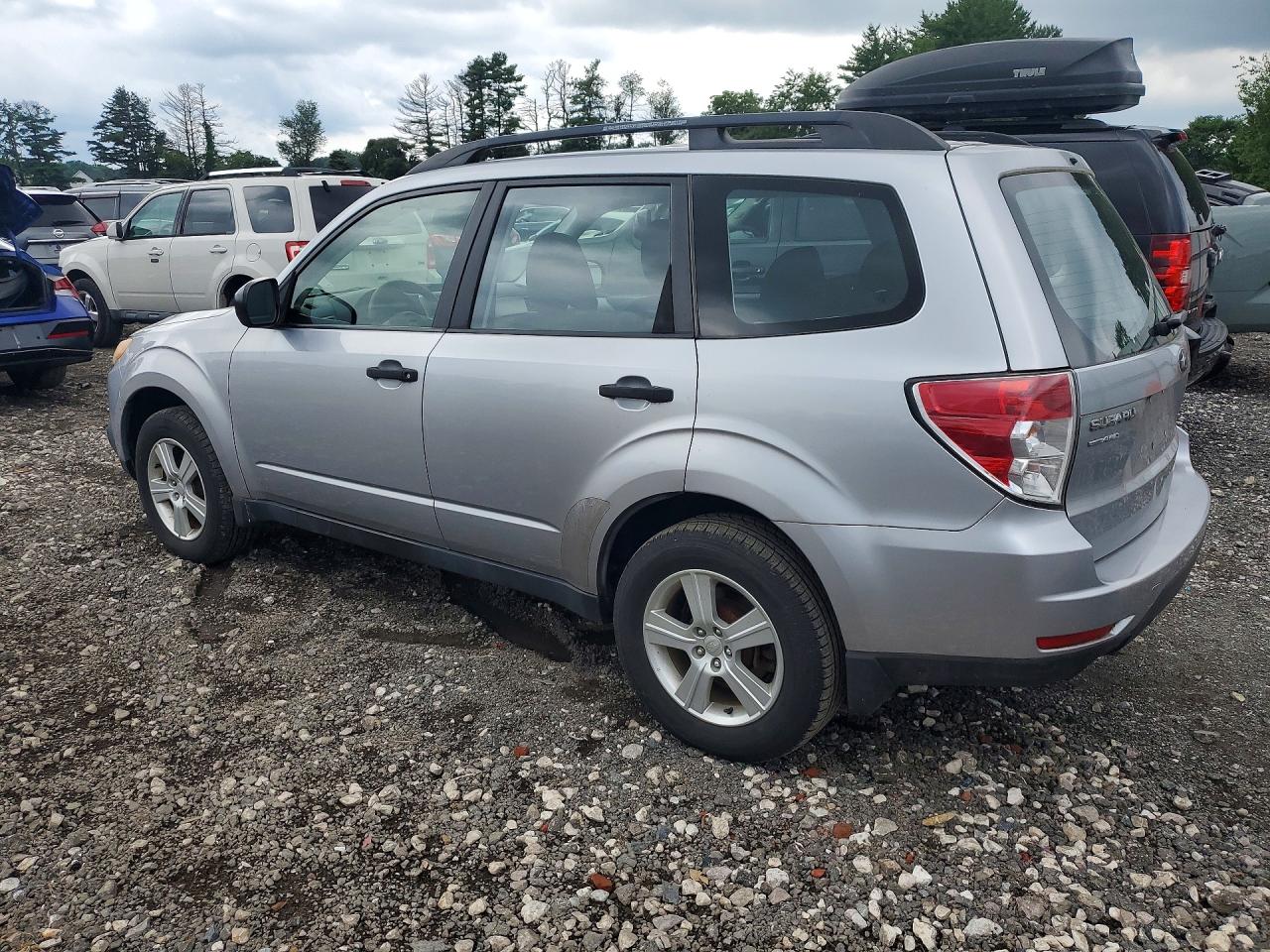 2012 Subaru Forester 2.5x Silver vin: JF2SHABC4CH466259