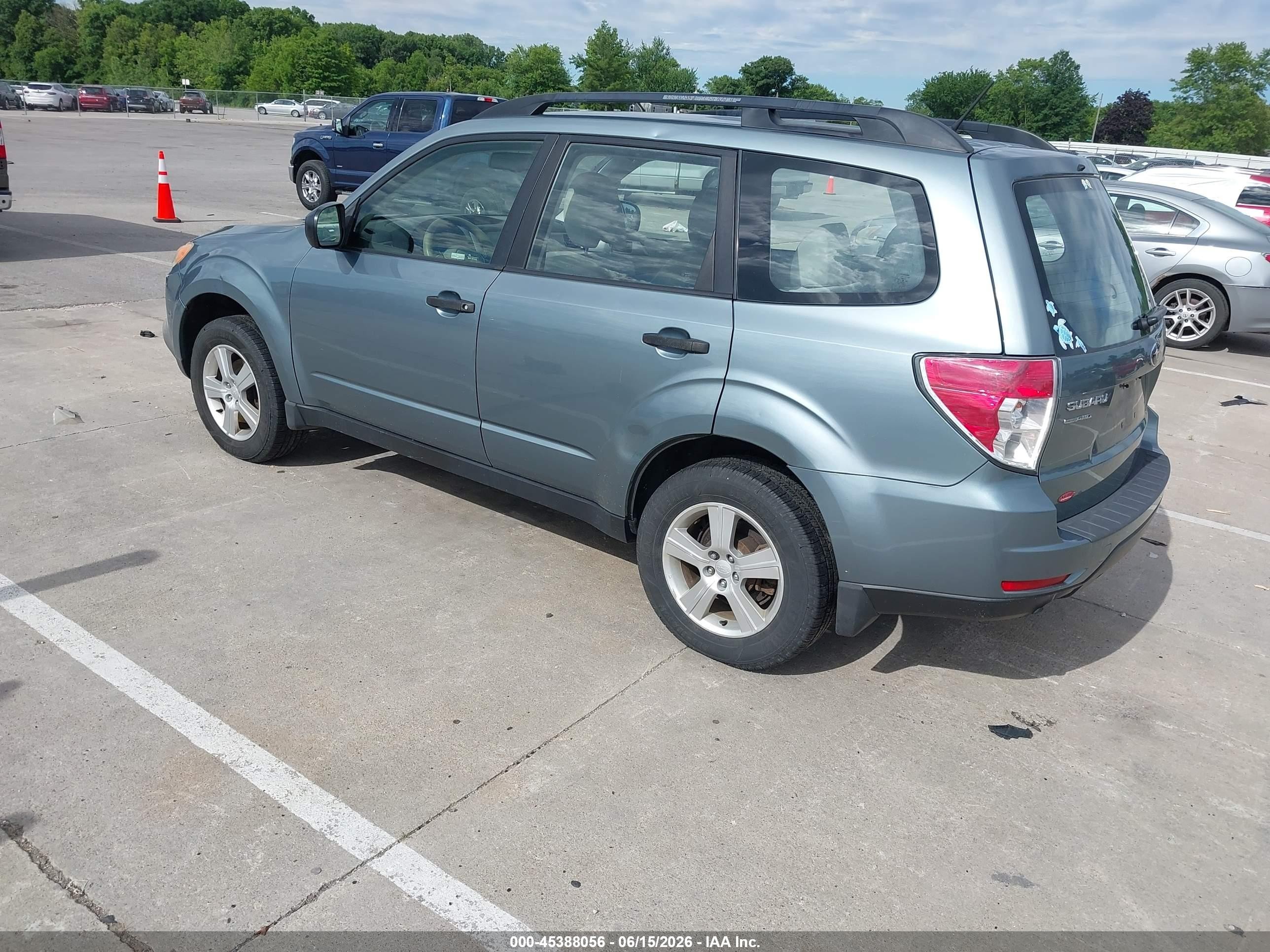 2013 Subaru Forester 2.5x Teal vin: JF2SHABC4DH423168