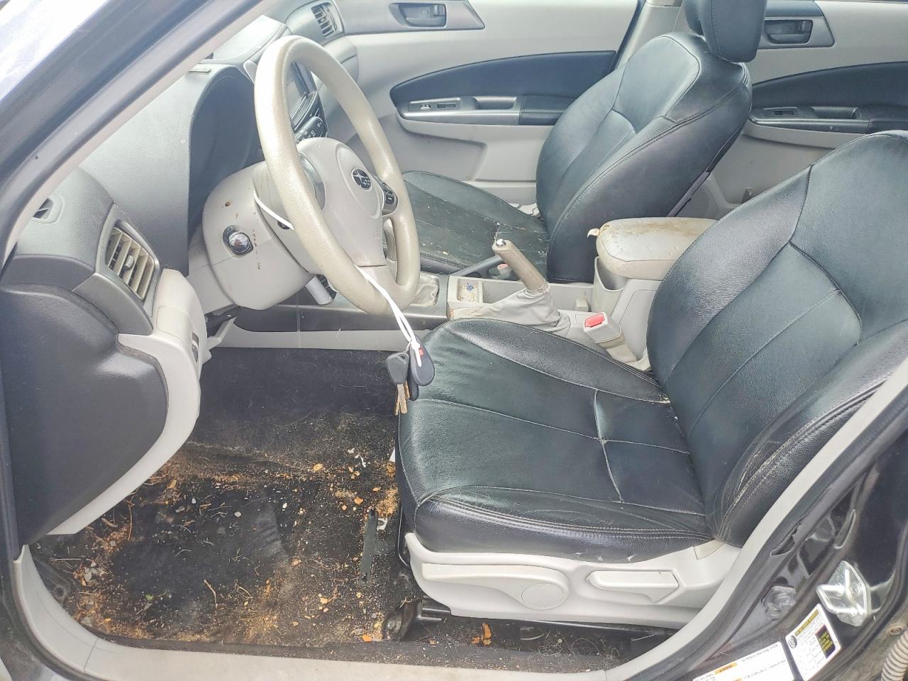 2011 Subaru Forester 2.5x Gray vin: JF2SHABC5BG705791