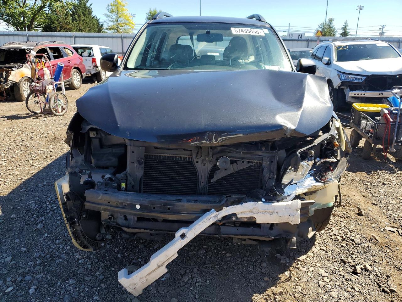 2011 Subaru Forester 2.5x Gray vin: JF2SHABC5BH717403