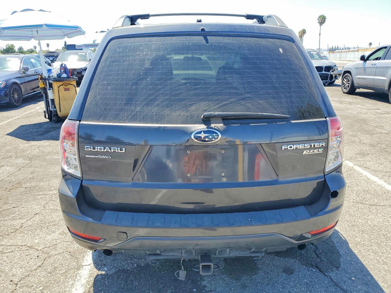 2011 Subaru Forester 2.5x Gray vin: JF2SHABC5BH773762