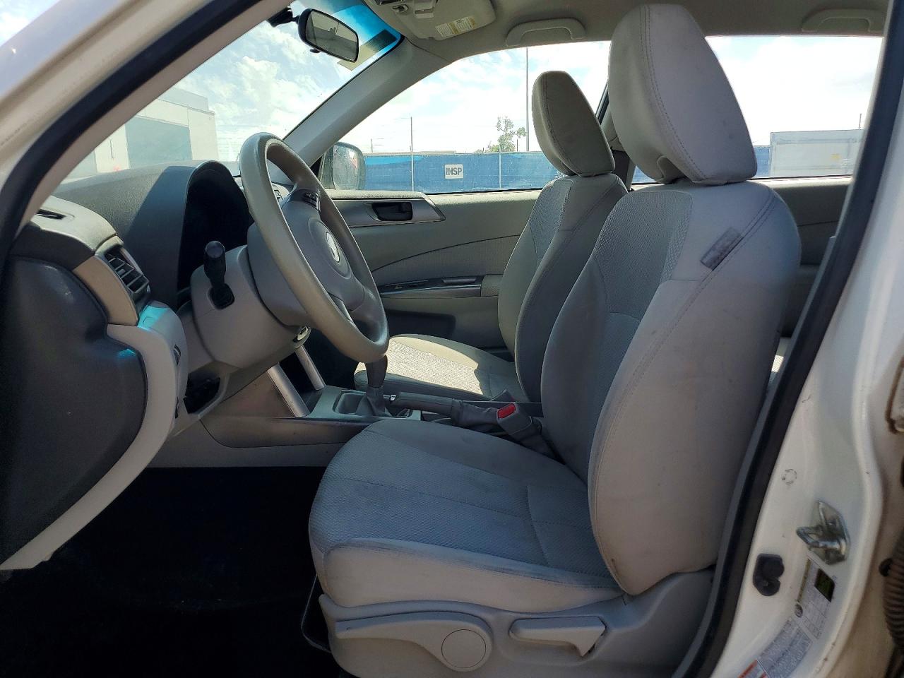 2012 Subaru Forester Белый vin: JF2SHABC5CG445717