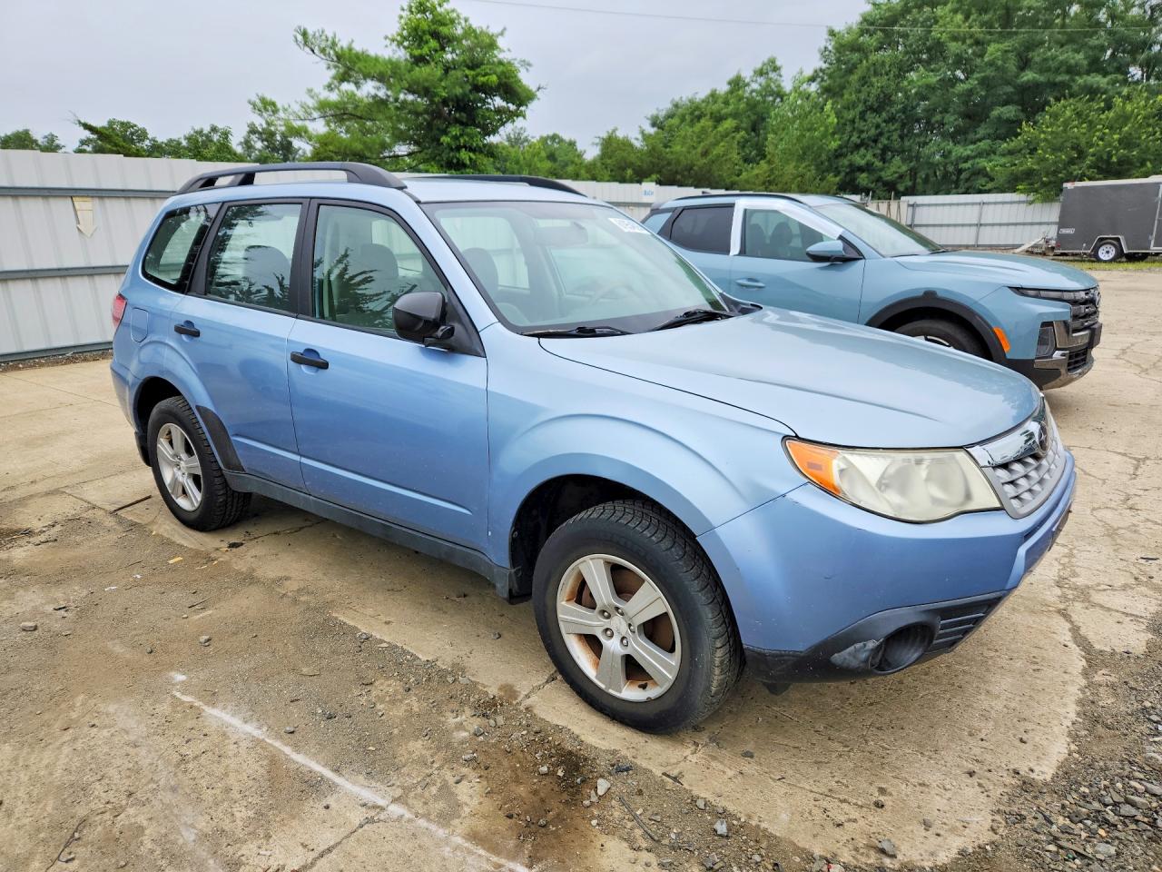2012 Subaru Forester 2.5x Blue vin: JF2SHABC5CH450331