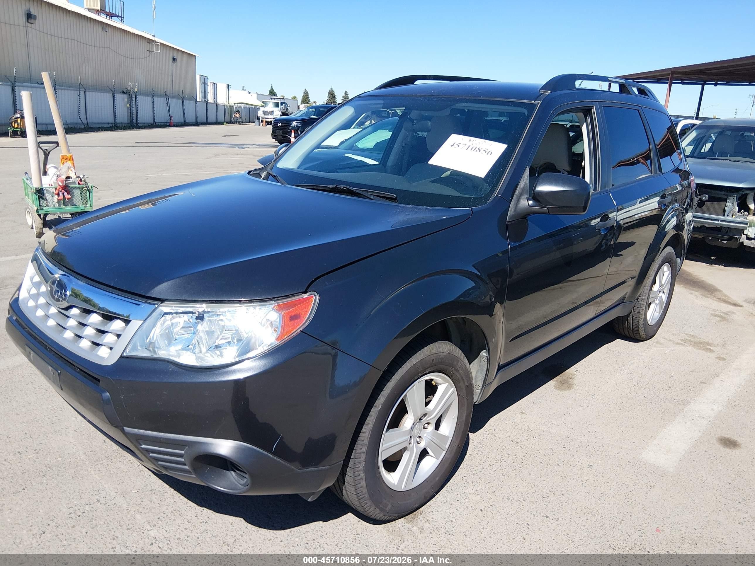 2013 Subaru Forester 2.5x Dark Blue vin: JF2SHABC5DH438777