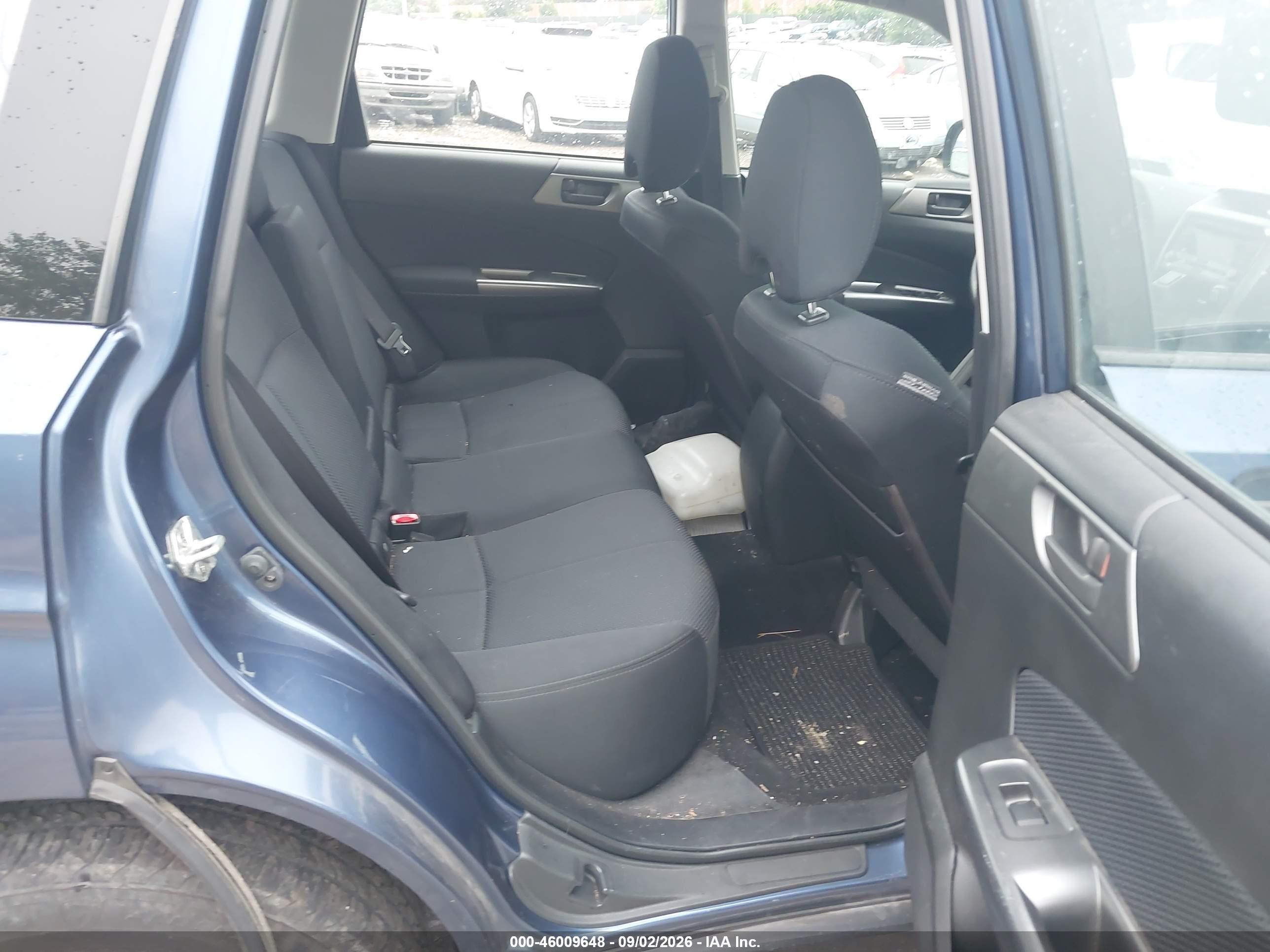 2011 Subaru Forester 2.5x Синий vin: JF2SHABC6BG775848