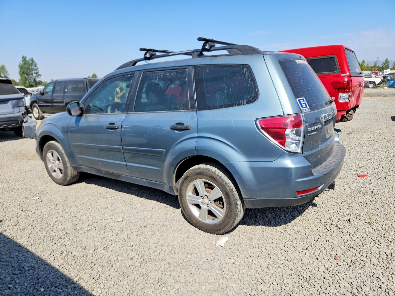 2011 Subaru Forester 2.5x Turquoise vin: JF2SHABC6BH725638