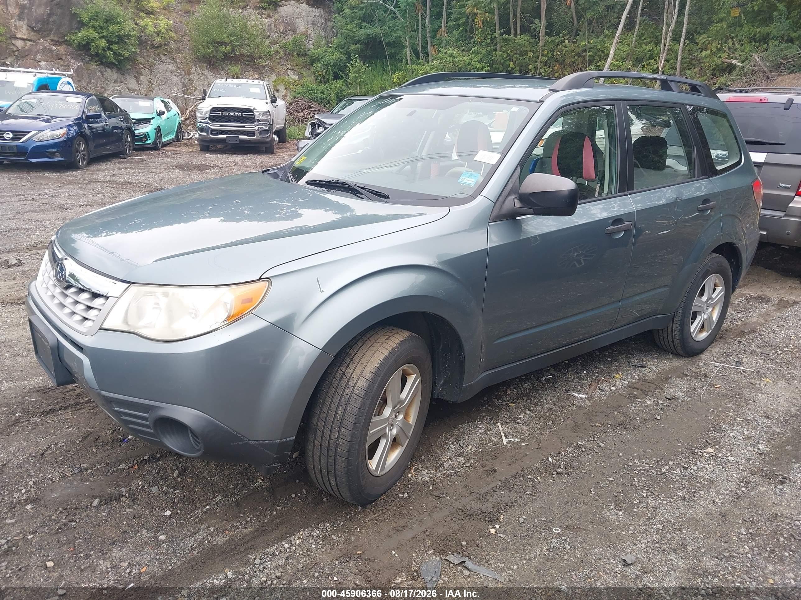 2011 Subaru Forester 2.5x Light Blue vin: JF2SHABC6BH726935
