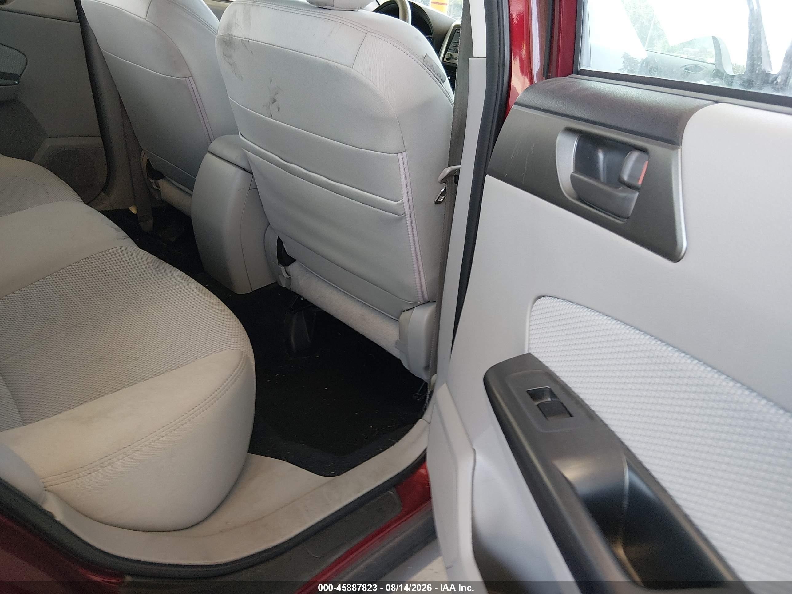 2012 Subaru Forester 2.5x Burgundy vin: JF2SHABC6CH404295