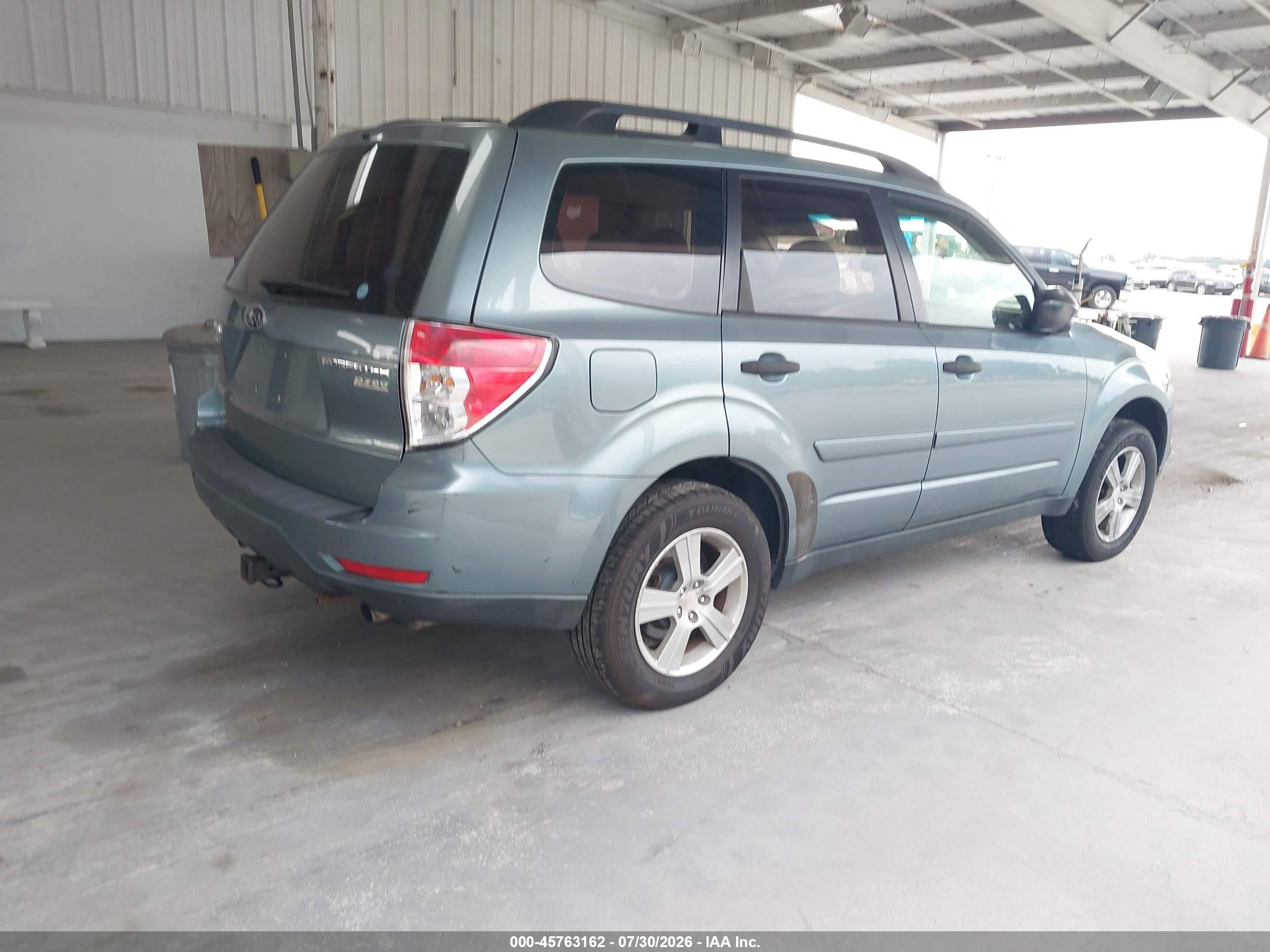 2012 Subaru Forester 2.5x Синий vin: JF2SHABC6CH404359