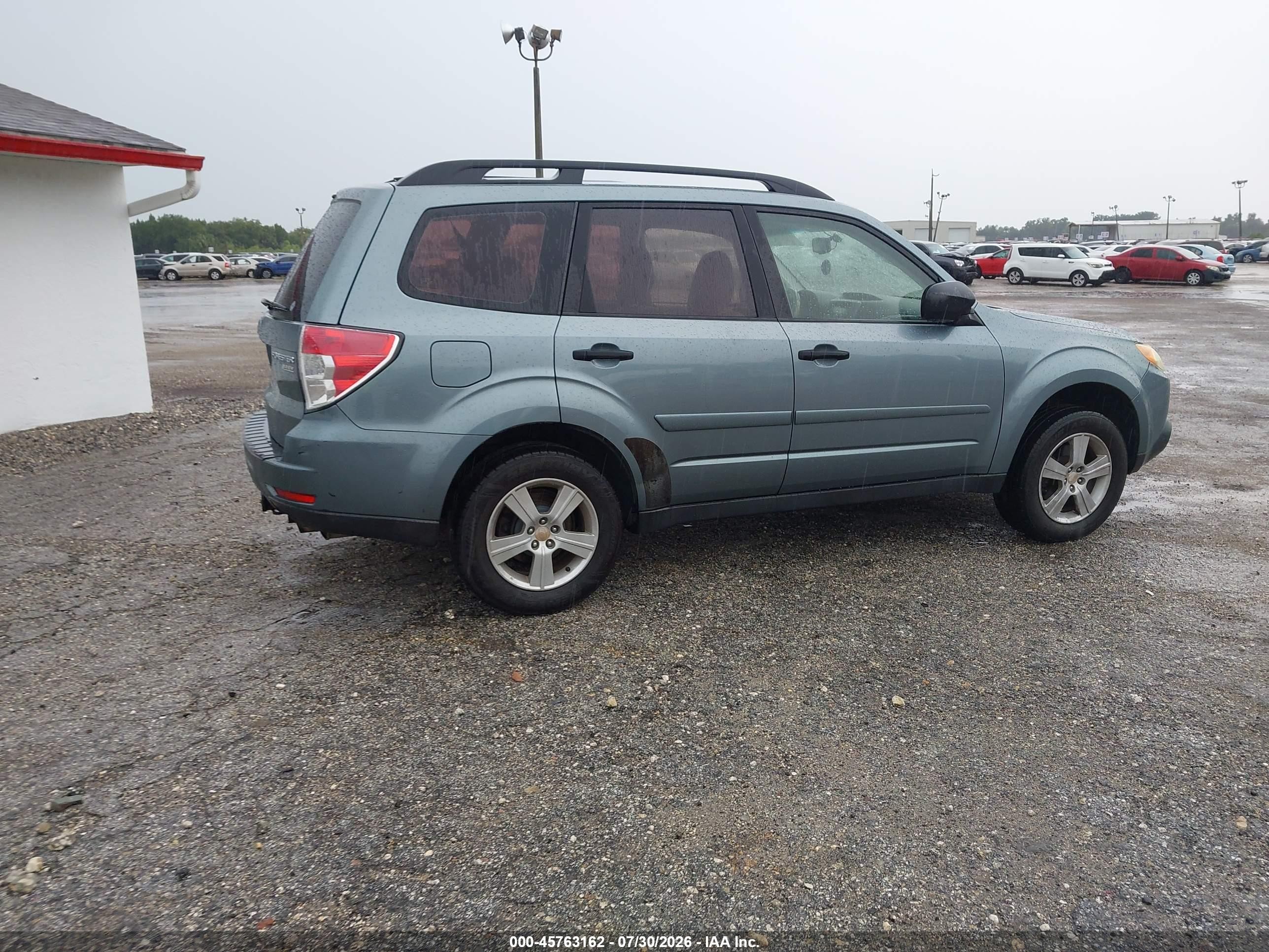 2012 Subaru Forester 2.5x Синий vin: JF2SHABC6CH404359