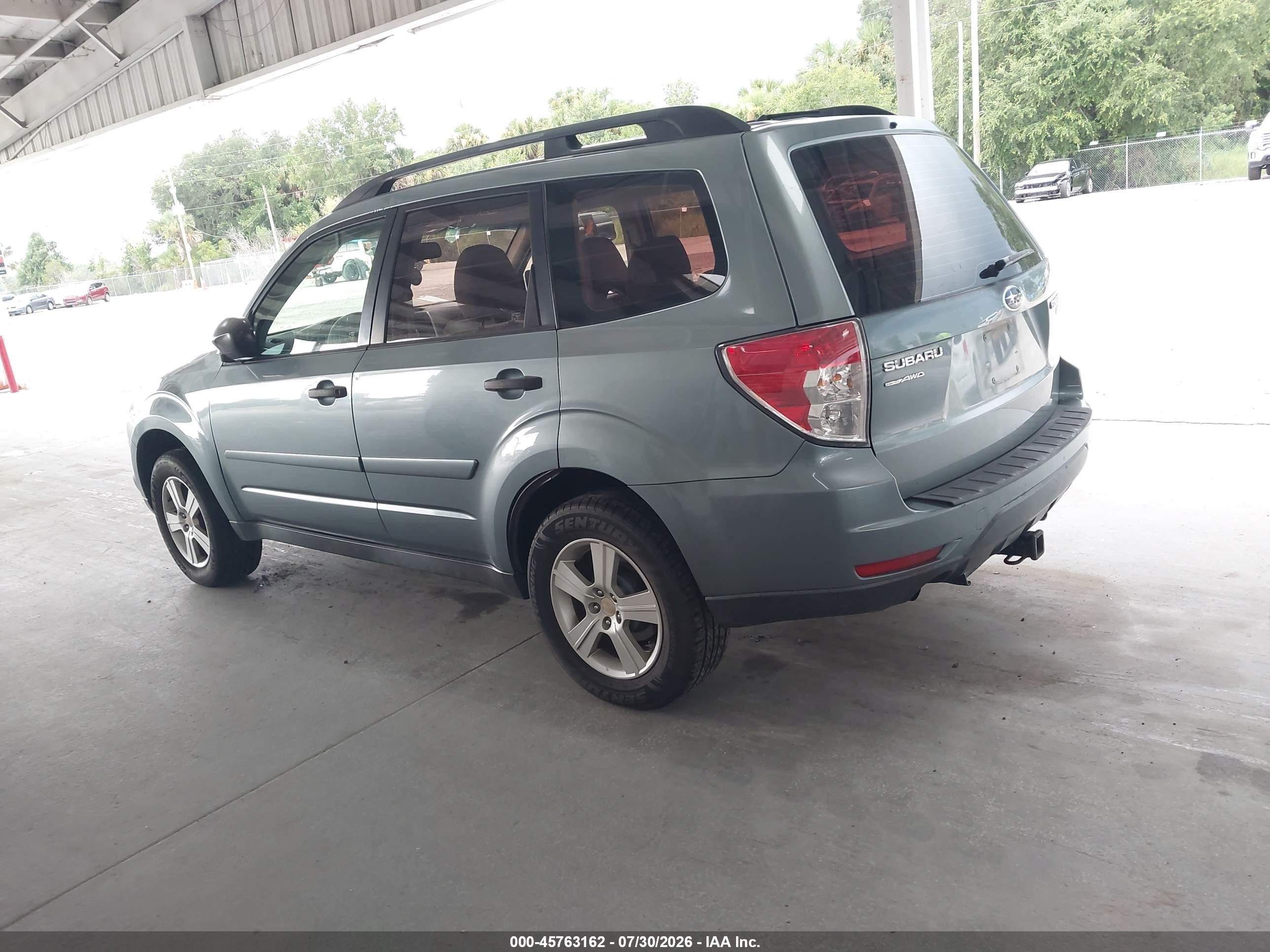 2012 Subaru Forester 2.5x Синий vin: JF2SHABC6CH404359