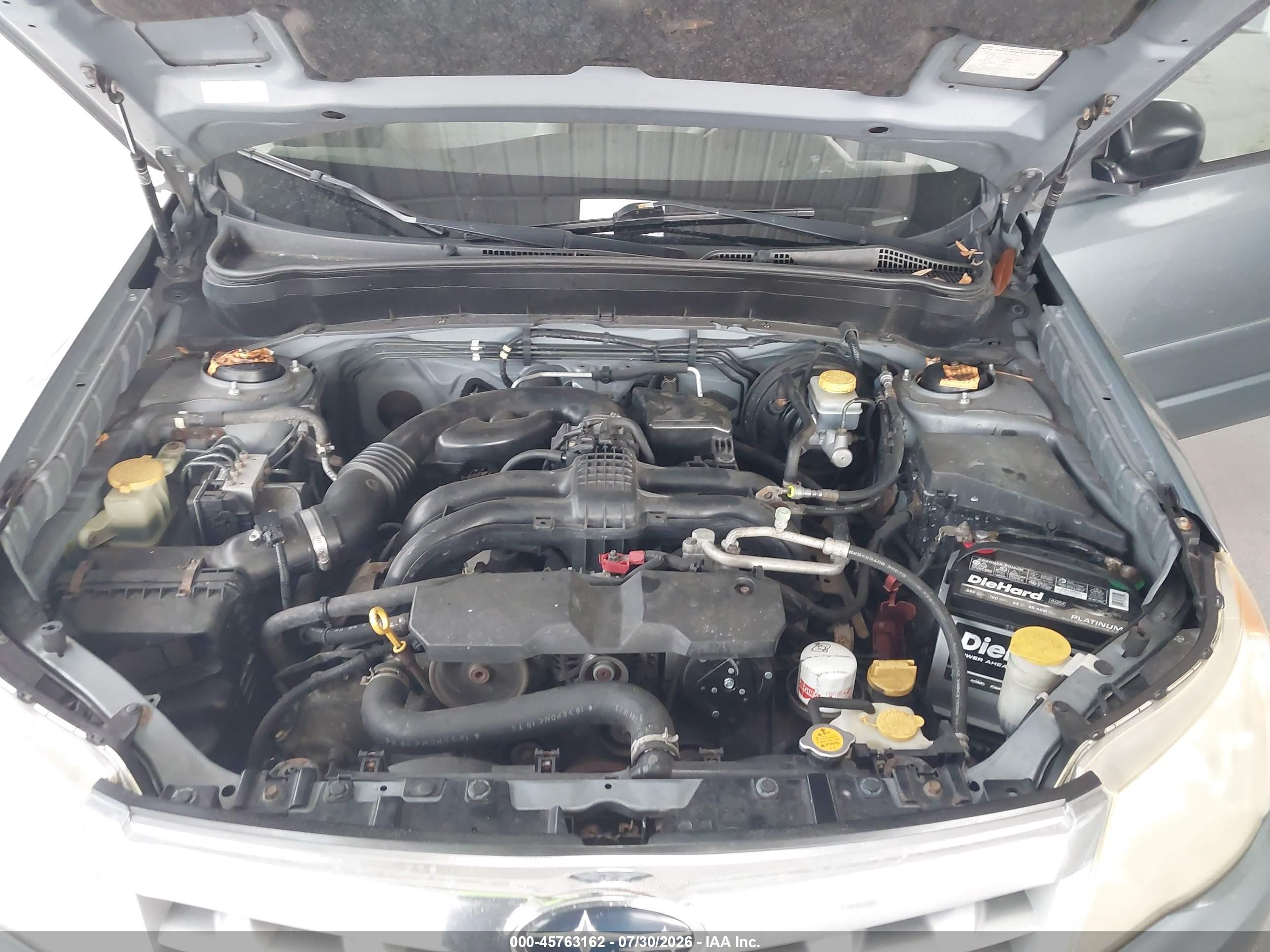 2012 Subaru Forester 2.5x Синий vin: JF2SHABC6CH404359