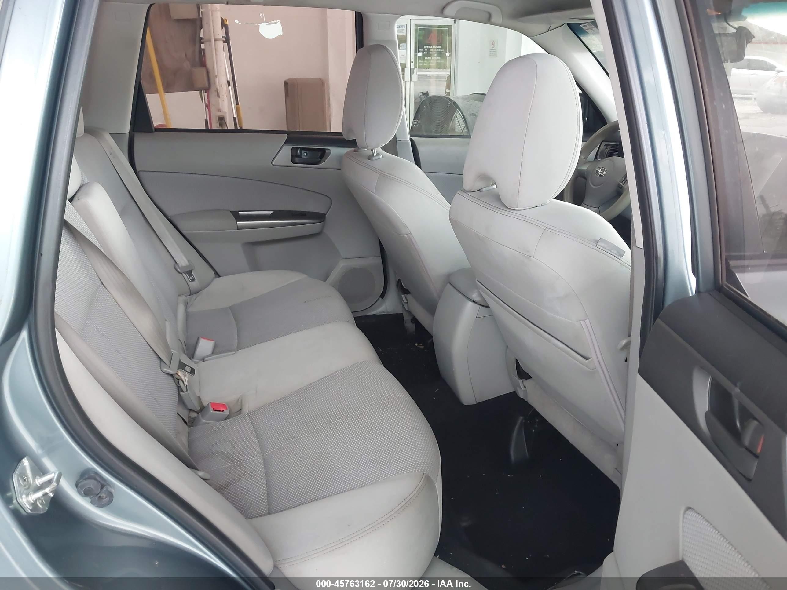 2012 Subaru Forester 2.5x Синий vin: JF2SHABC6CH404359