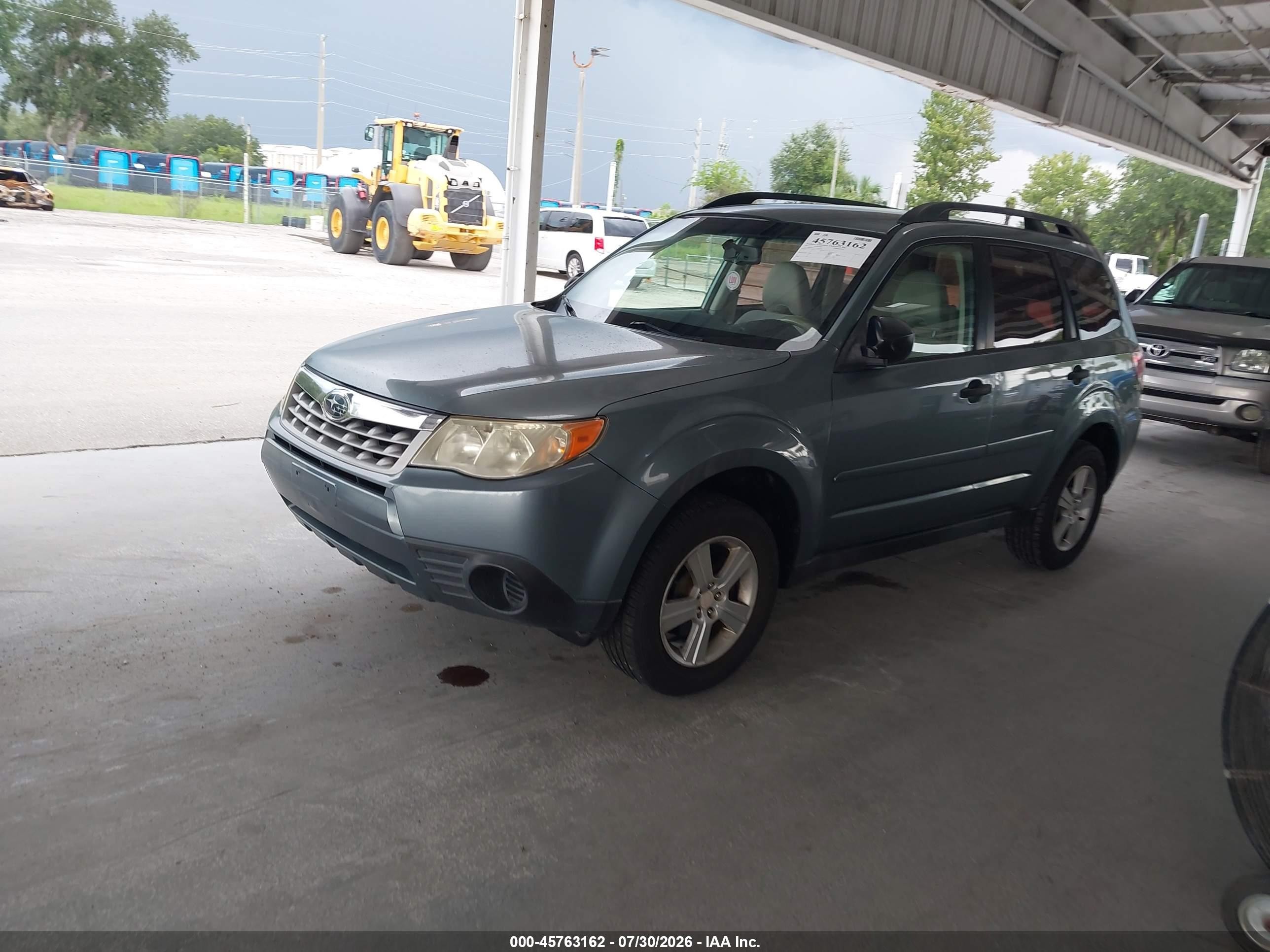 2012 Subaru Forester 2.5x Синий vin: JF2SHABC6CH404359