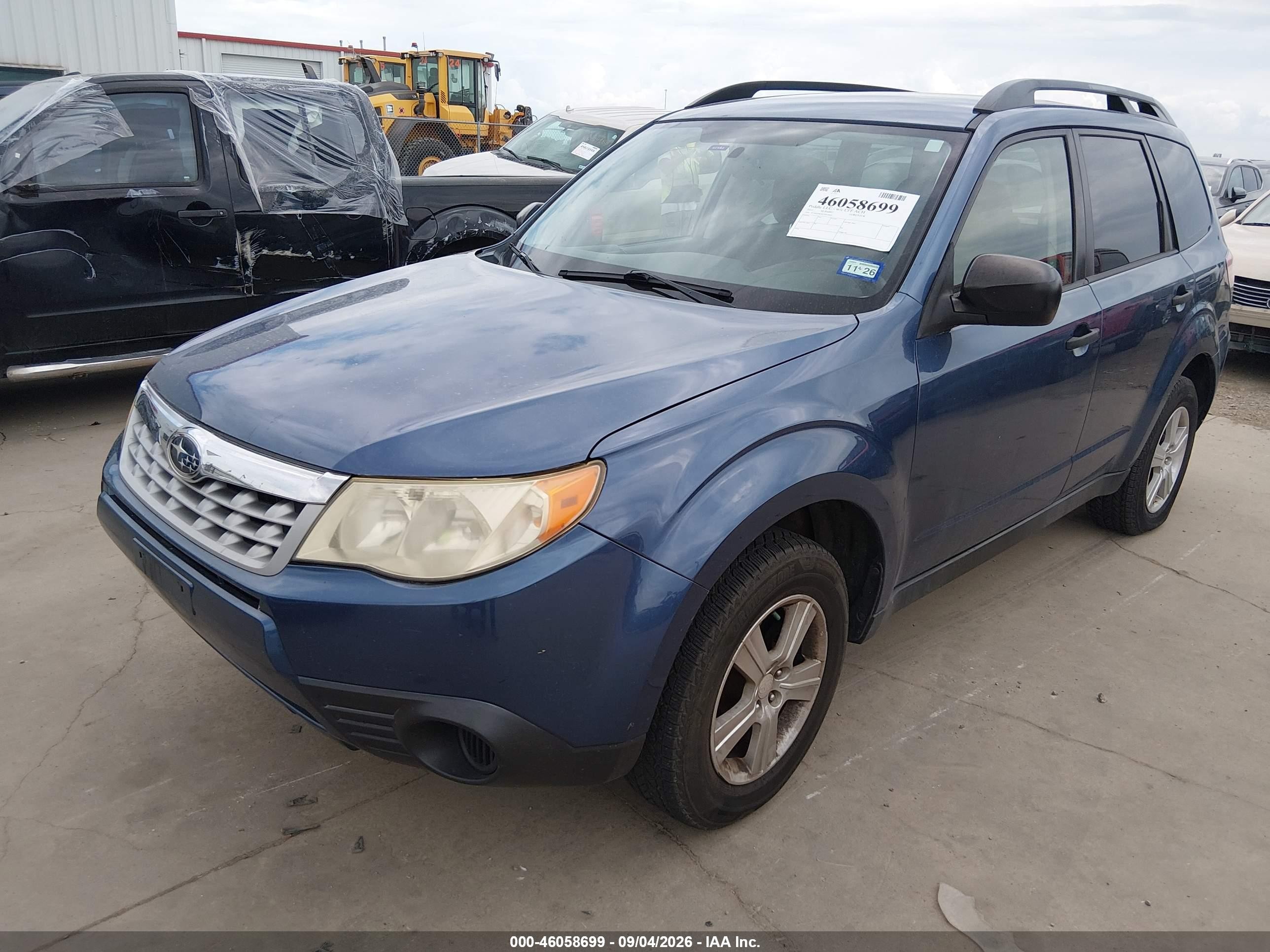2012 Subaru Forester 2.5x Blue vin: JF2SHABC6CH414664
