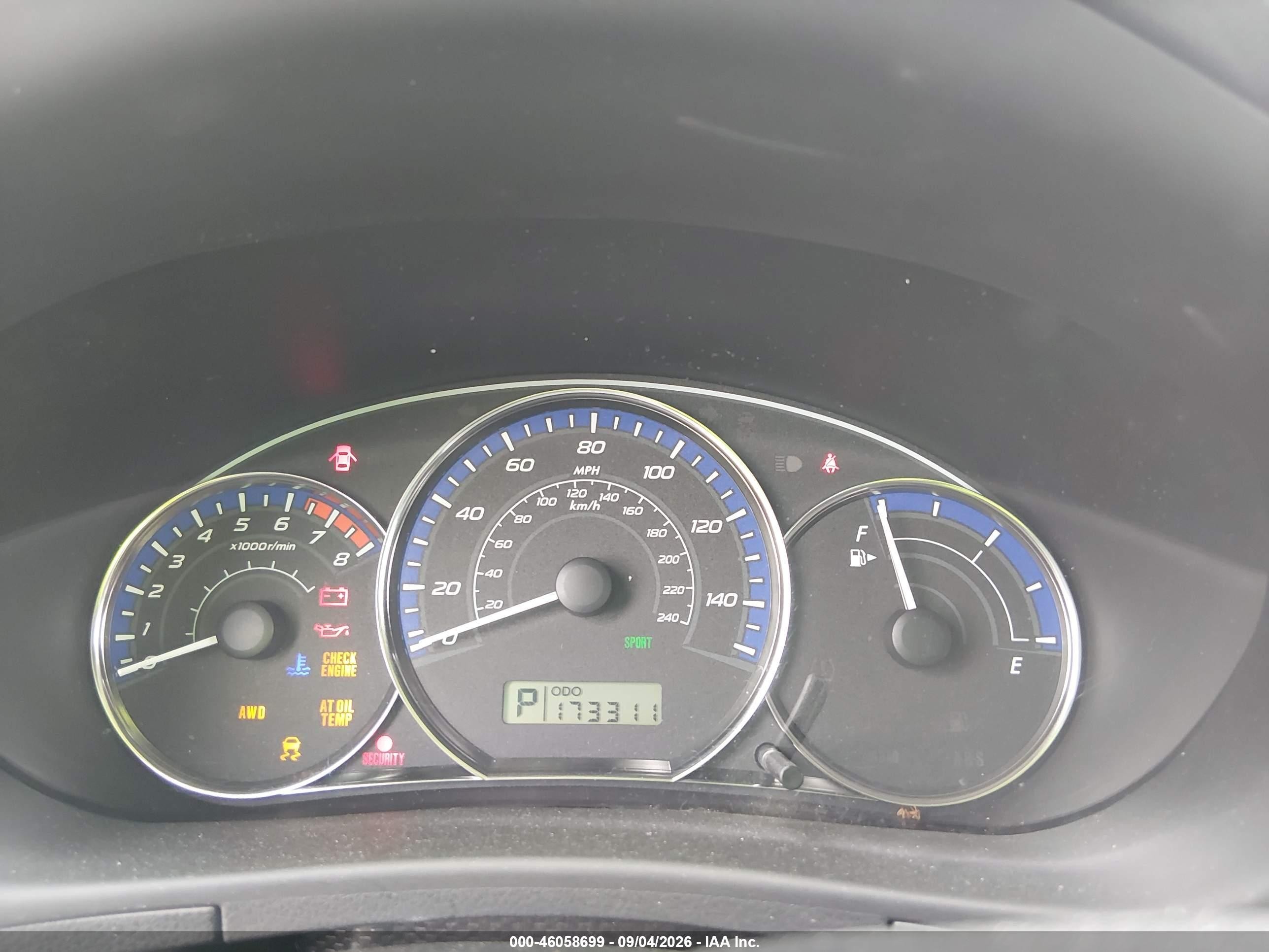 2012 Subaru Forester 2.5x Blue vin: JF2SHABC6CH414664