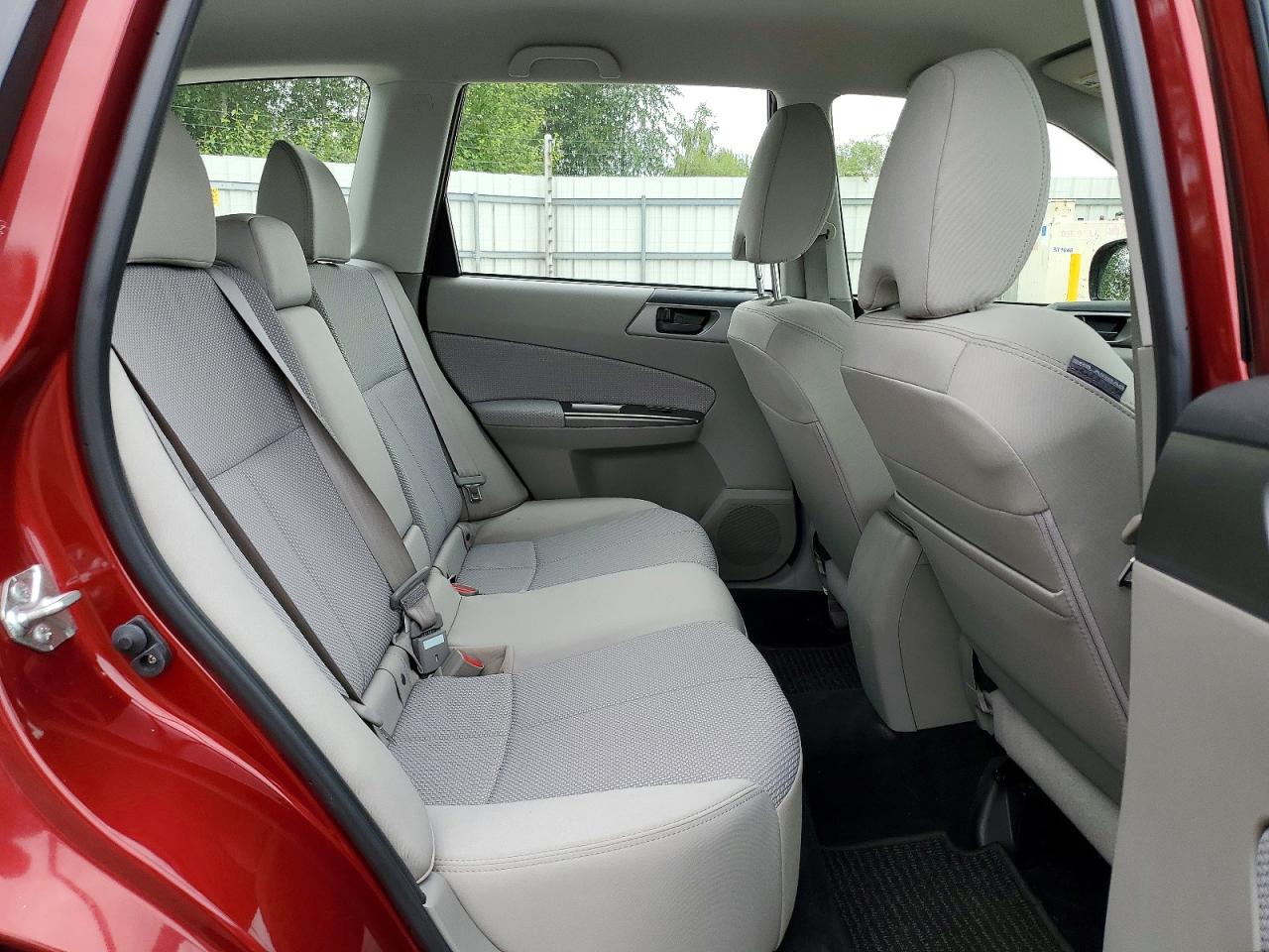2012 Subaru Forester 2.5x Red vin: JF2SHABC6CH435644