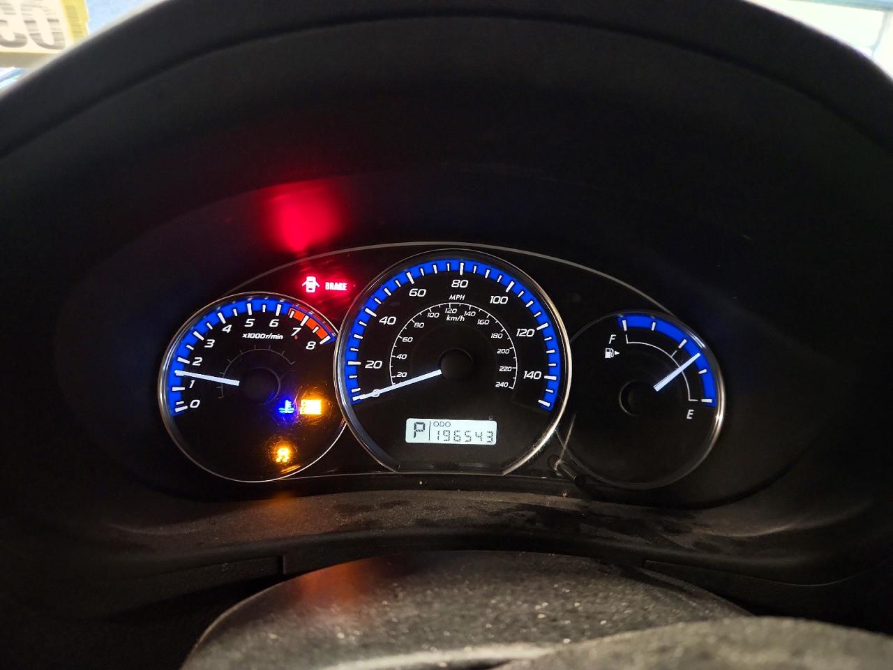 2012 Subaru Forester 2.5x Blue vin: JF2SHABC6CH436888