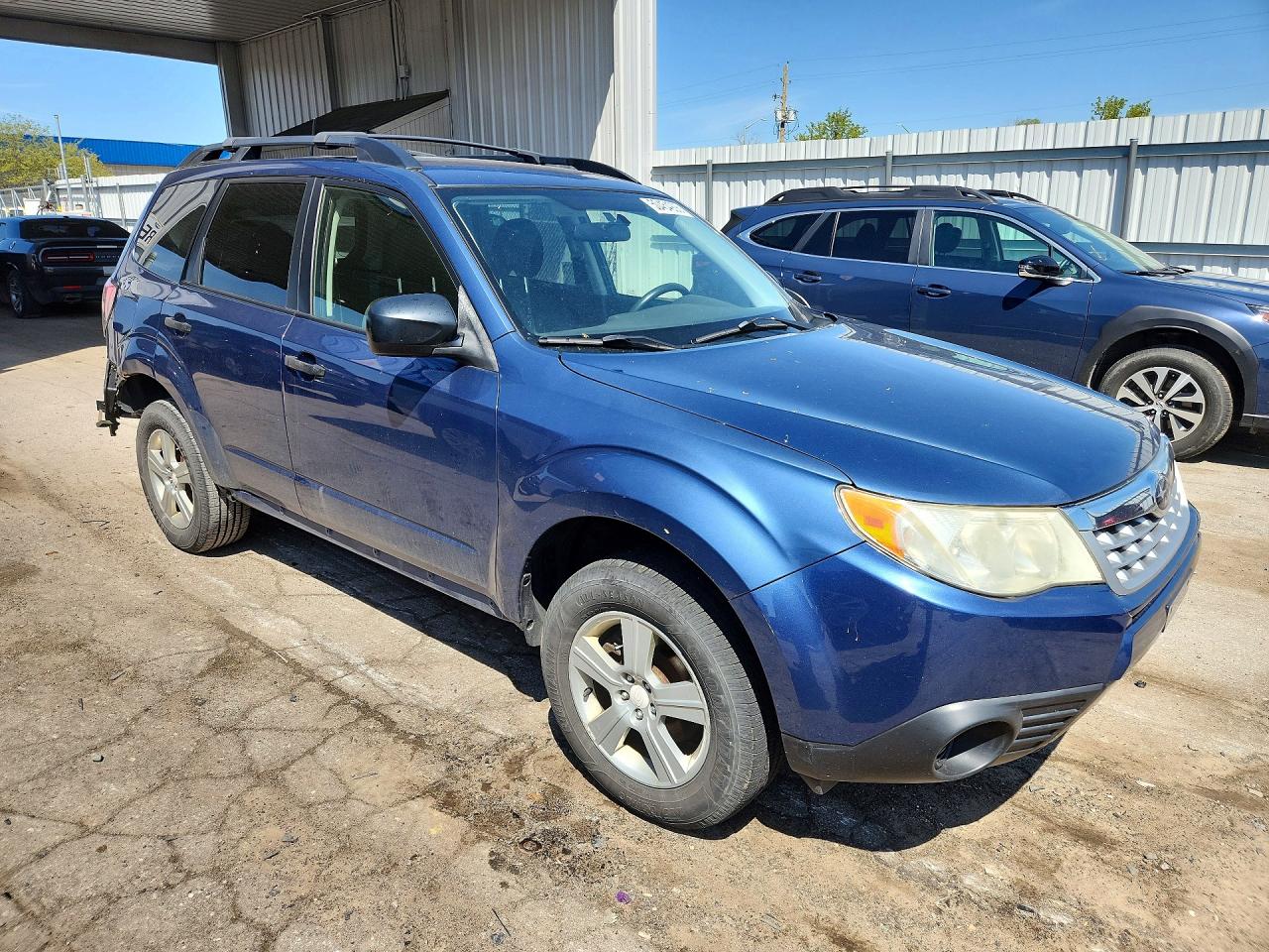 2012 Subaru Forester 2.5x Blue vin: JF2SHABC6CH447342