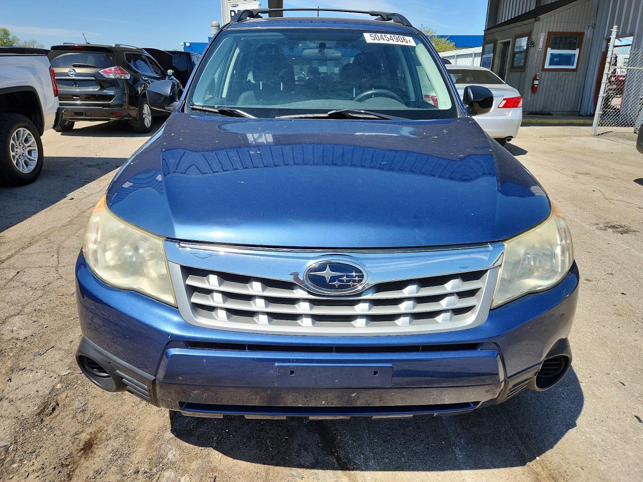 2012 Subaru Forester 2.5x Blue vin: JF2SHABC6CH447342