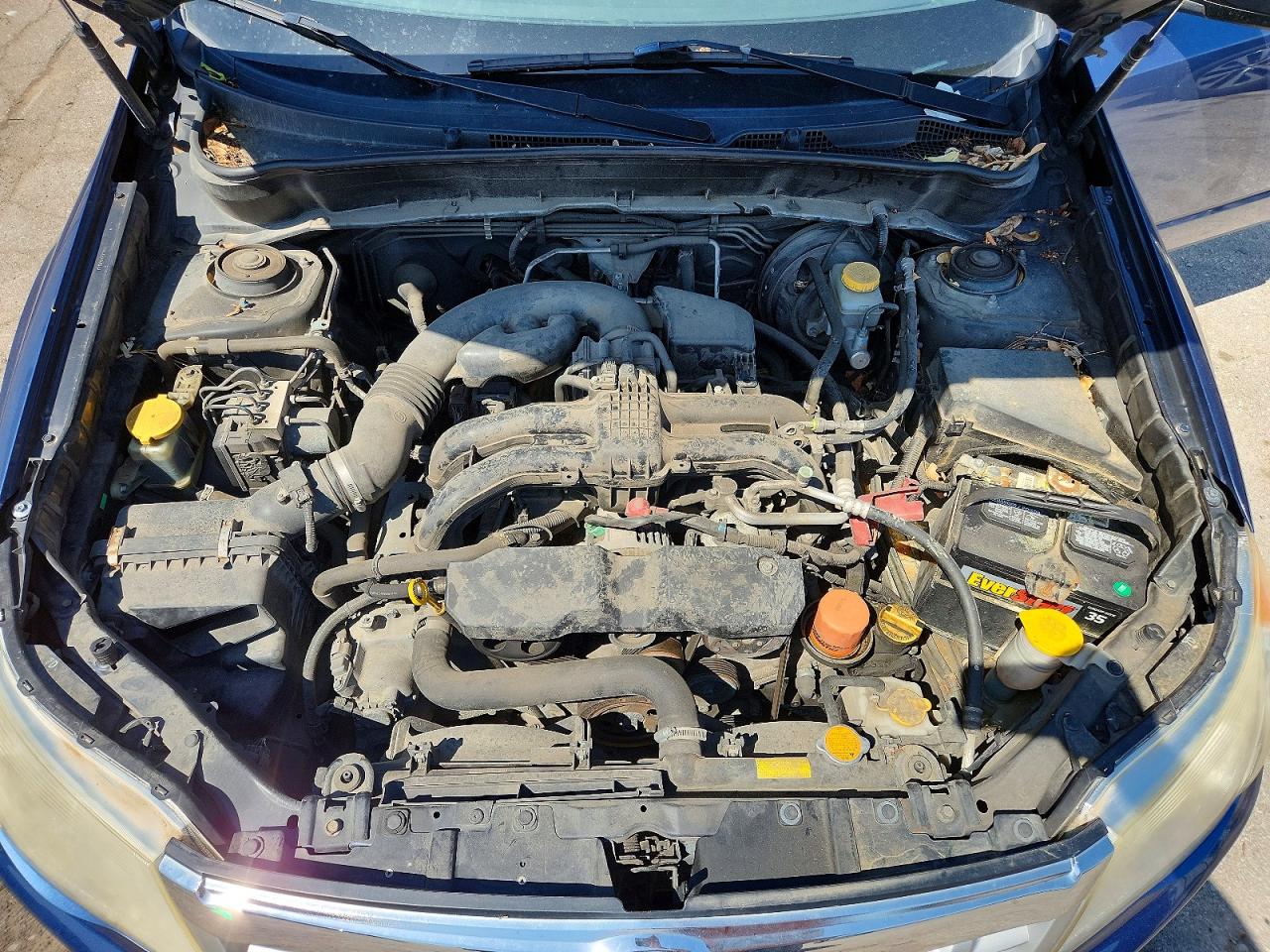 2012 Subaru Forester 2.5x Blue vin: JF2SHABC6CH447342