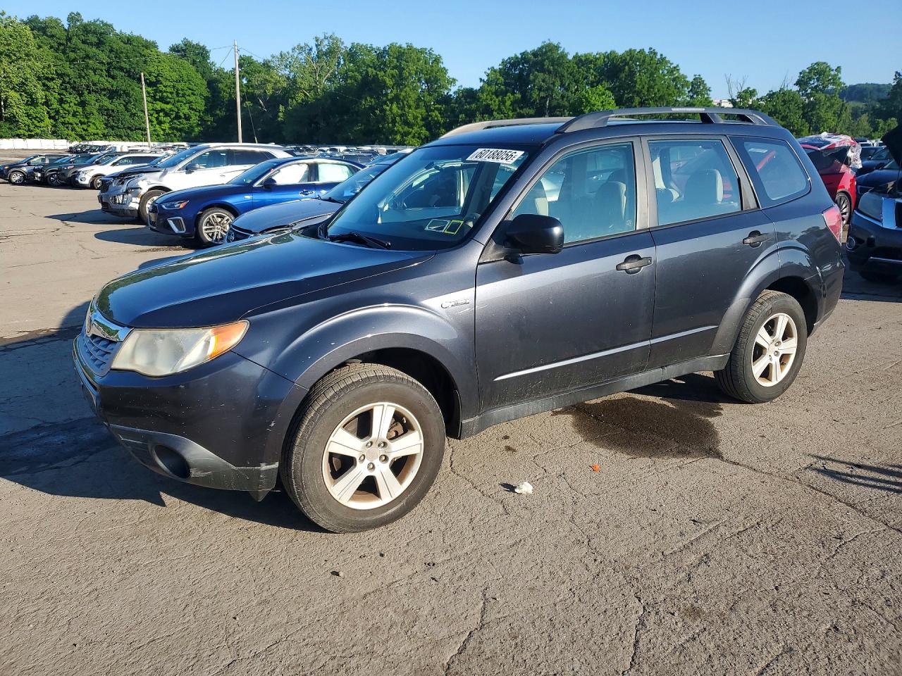 2012 Subaru Forester 2.5x Charcoal vin: JF2SHABC6CH459202