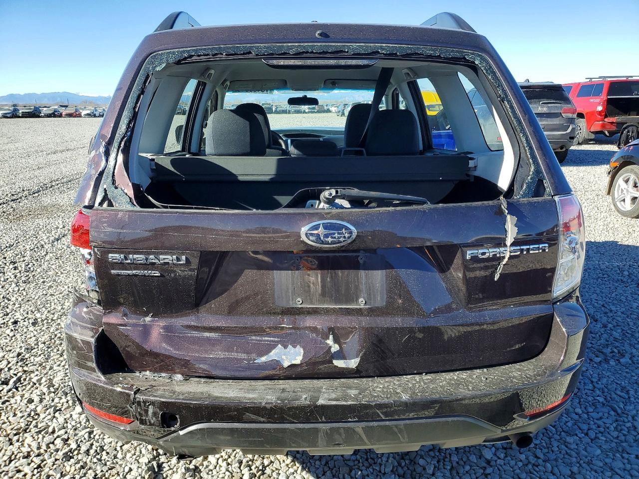 2013 Subaru Forester 2.5x Maroon vin: JF2SHABC6DH423480