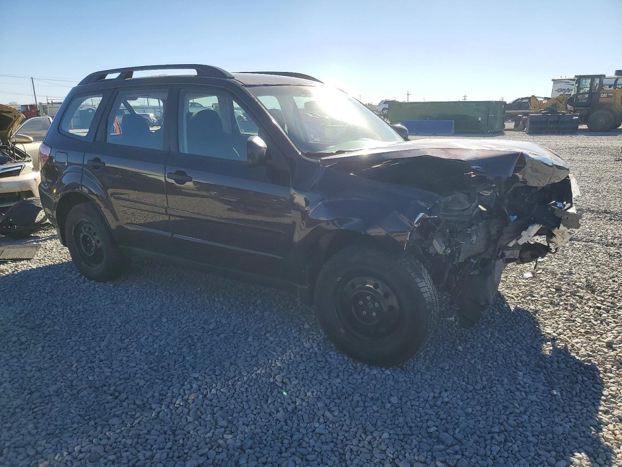 2013 Subaru Forester 2.5x Maroon vin: JF2SHABC6DH423480