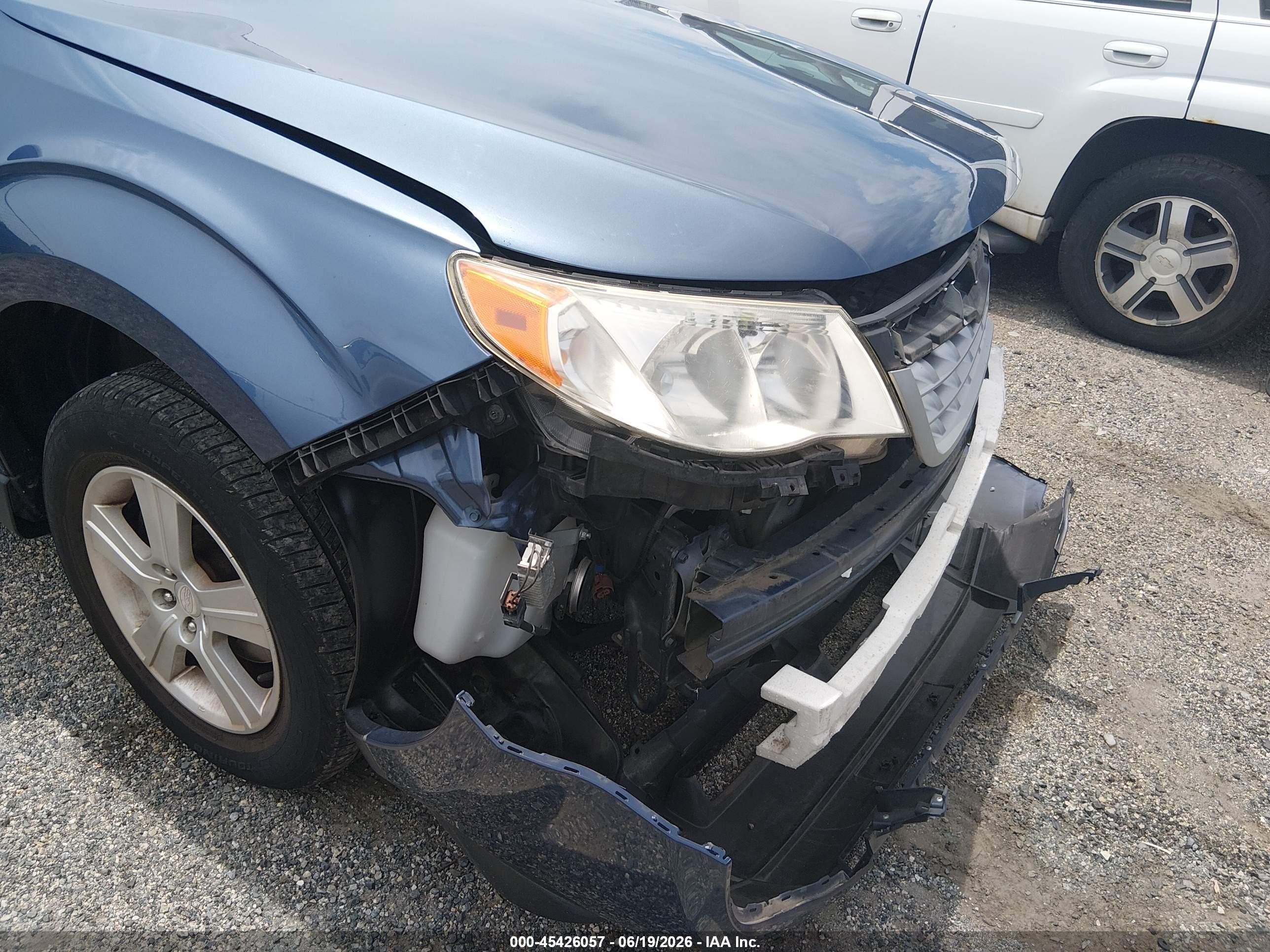 2013 Subaru Forester 2.5x Синий vin: JF2SHABC6DH438464
