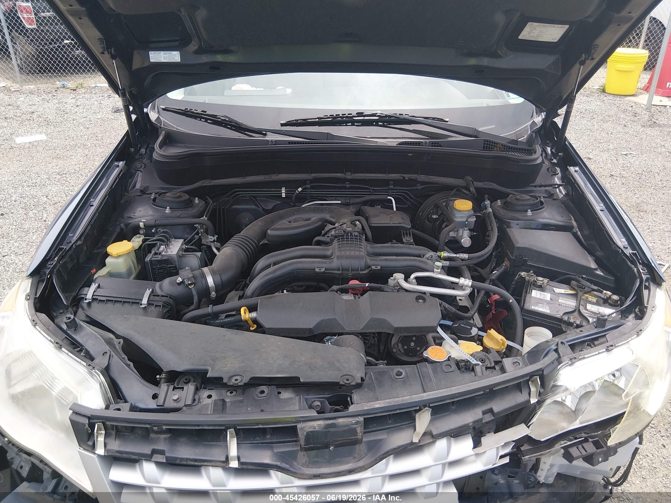 2013 Subaru Forester 2.5x Синий vin: JF2SHABC6DH438464