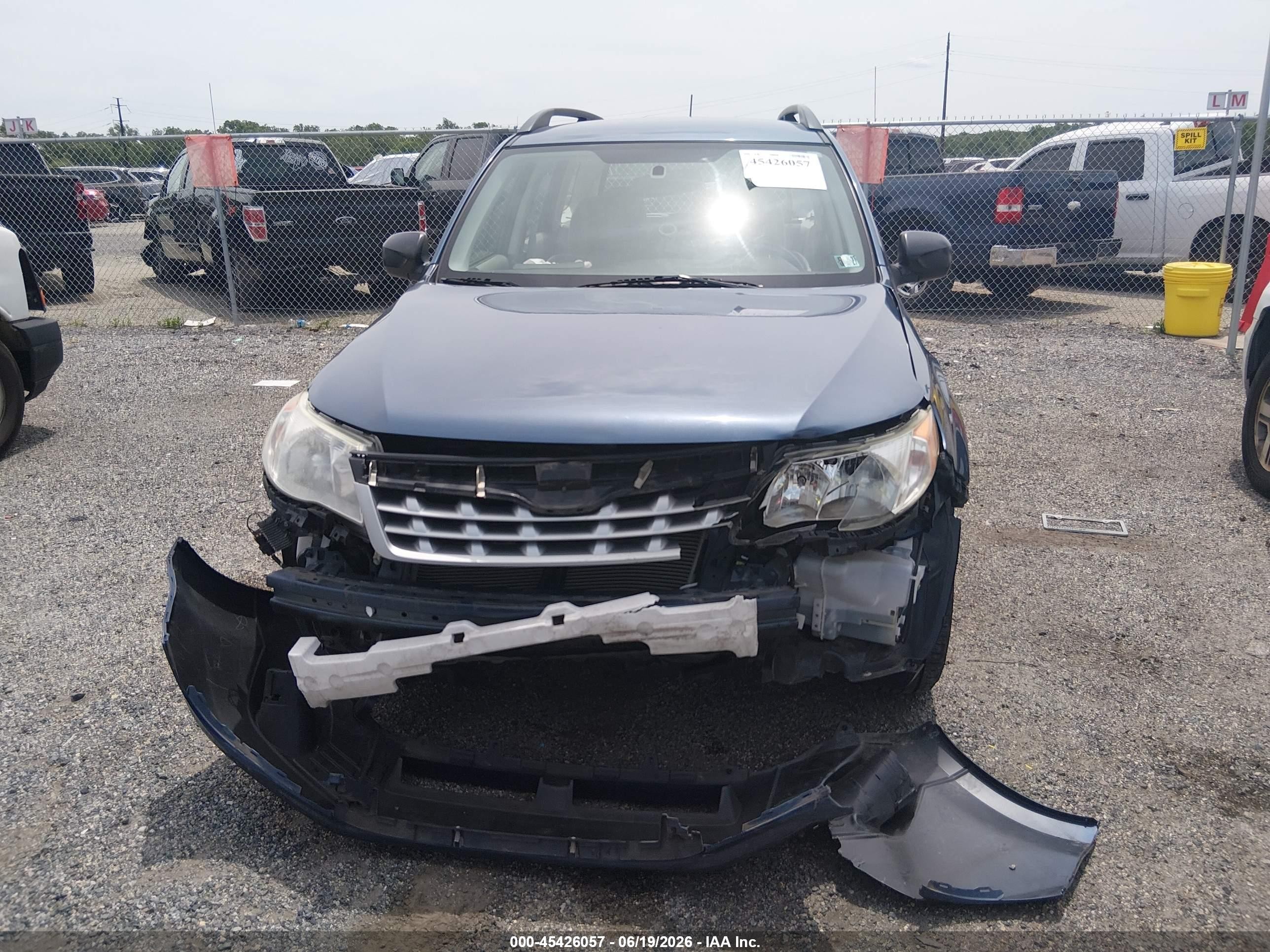2013 Subaru Forester 2.5x Синий vin: JF2SHABC6DH438464