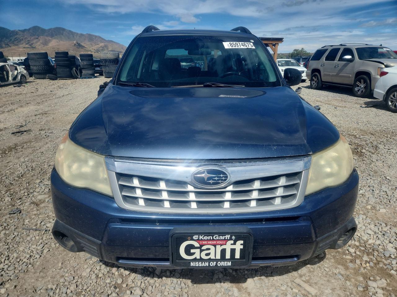 2011 Subaru Forester 2.5x Blue vin: JF2SHABC7BH737541
