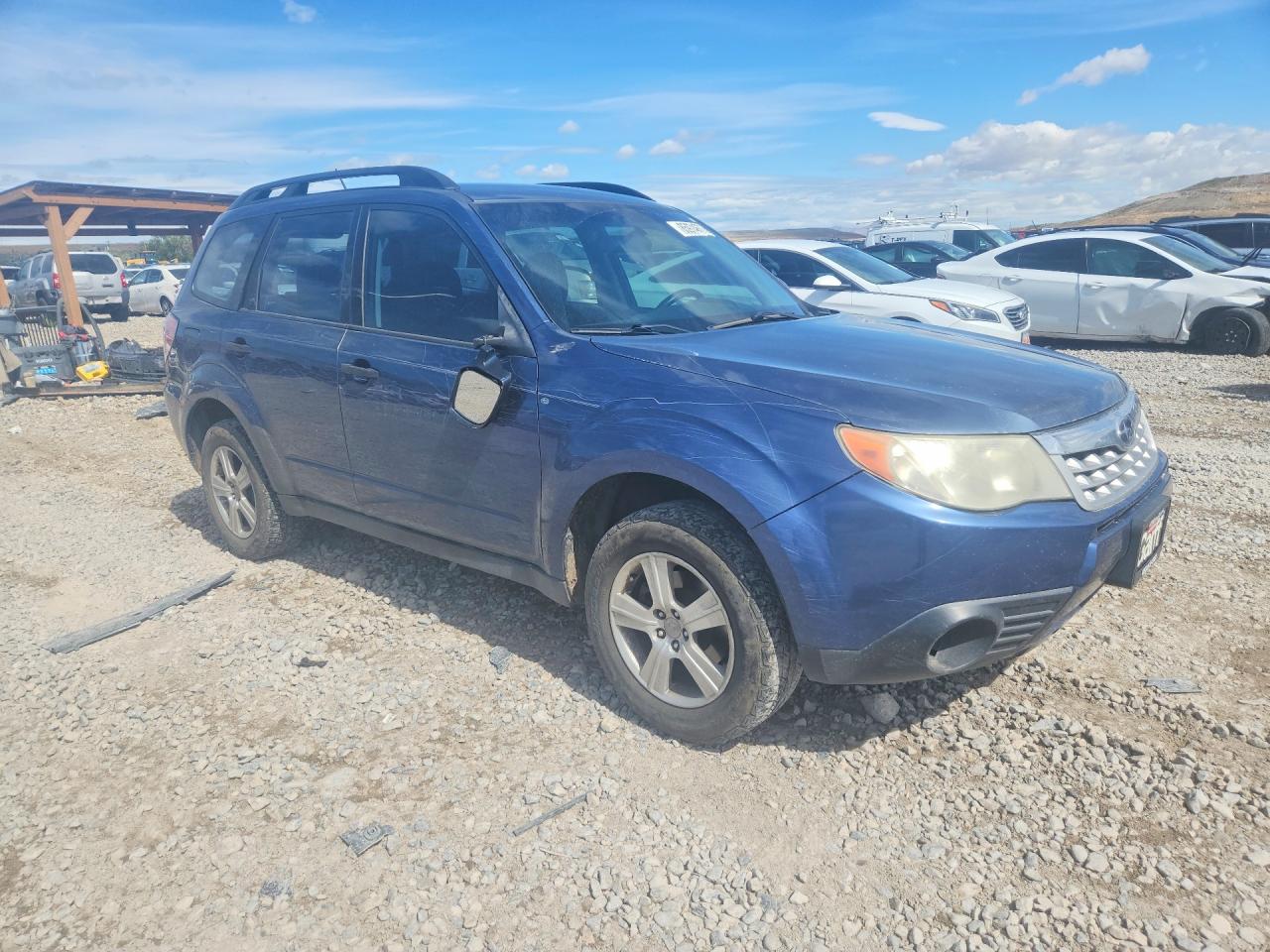 2011 Subaru Forester 2.5x Blue vin: JF2SHABC7BH737541