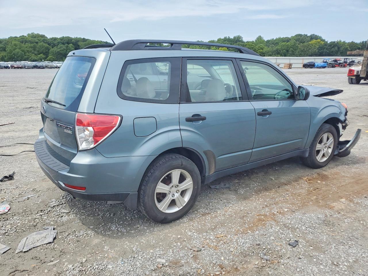 2011 Subaru Forester 2.5x Blue vin: JF2SHABC7BH746398