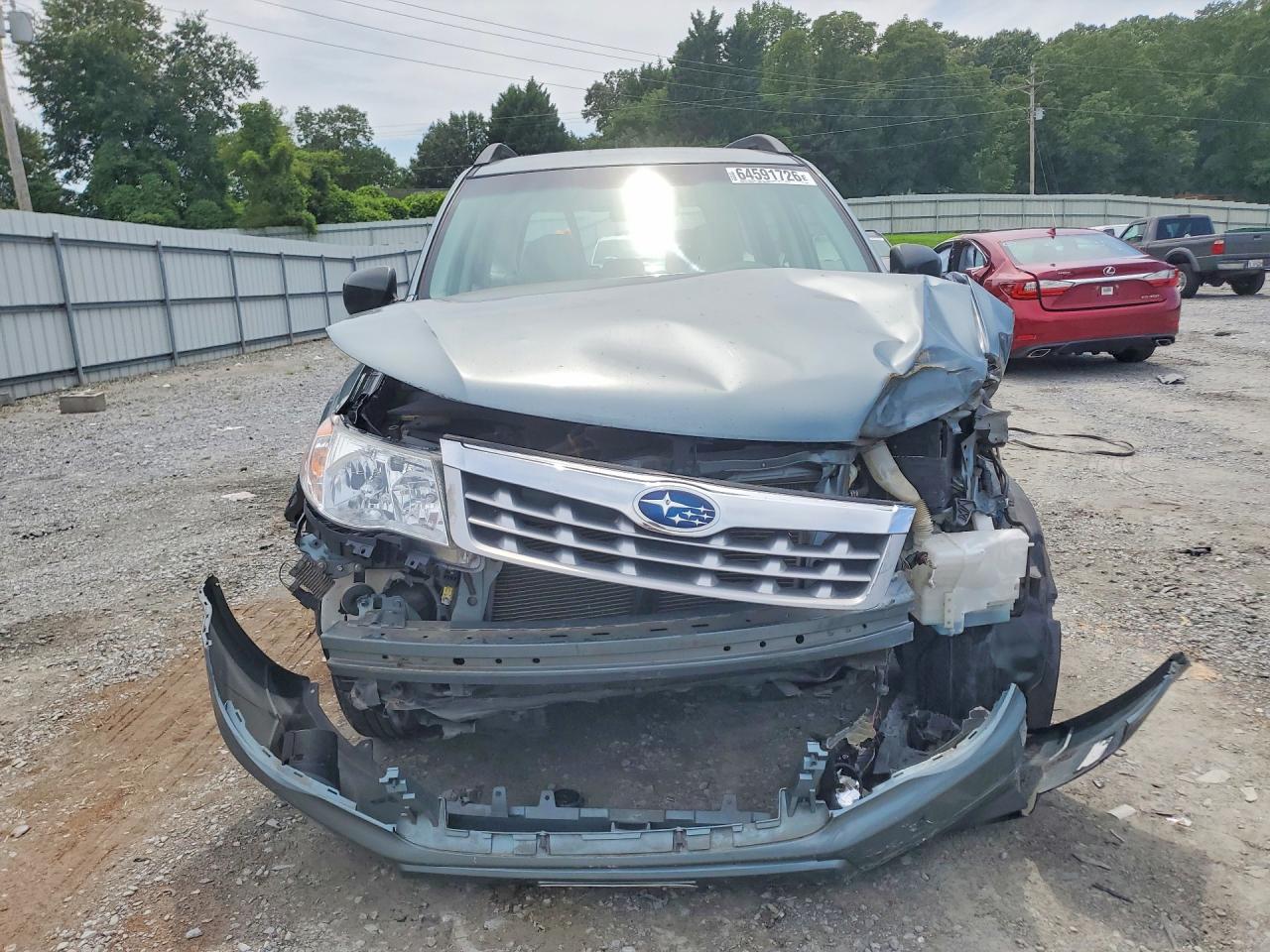 2011 Subaru Forester 2.5x Blue vin: JF2SHABC7BH746398