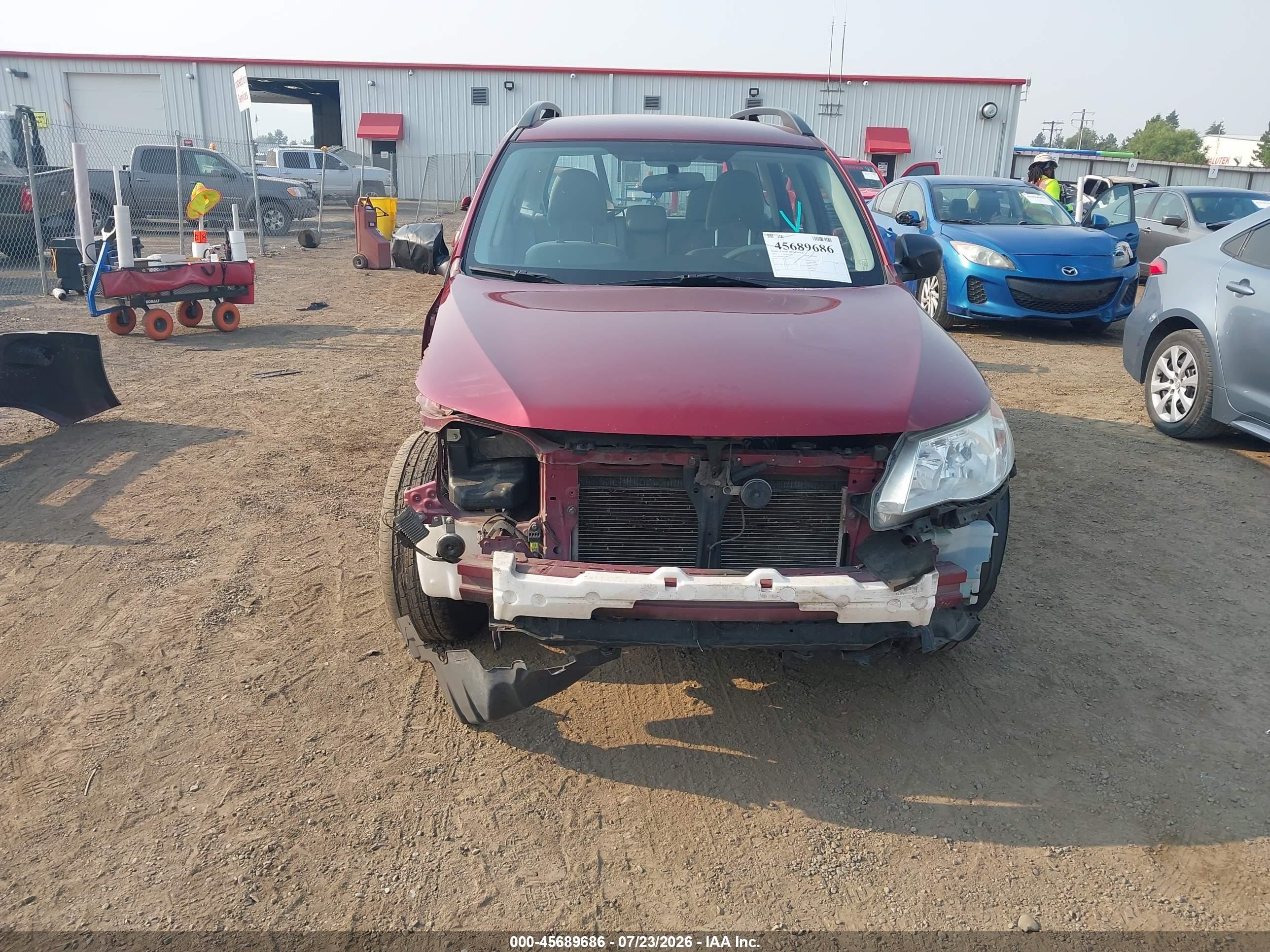 2011 Subaru Forester 2.5x Burgundy vin: JF2SHABC7BH767347