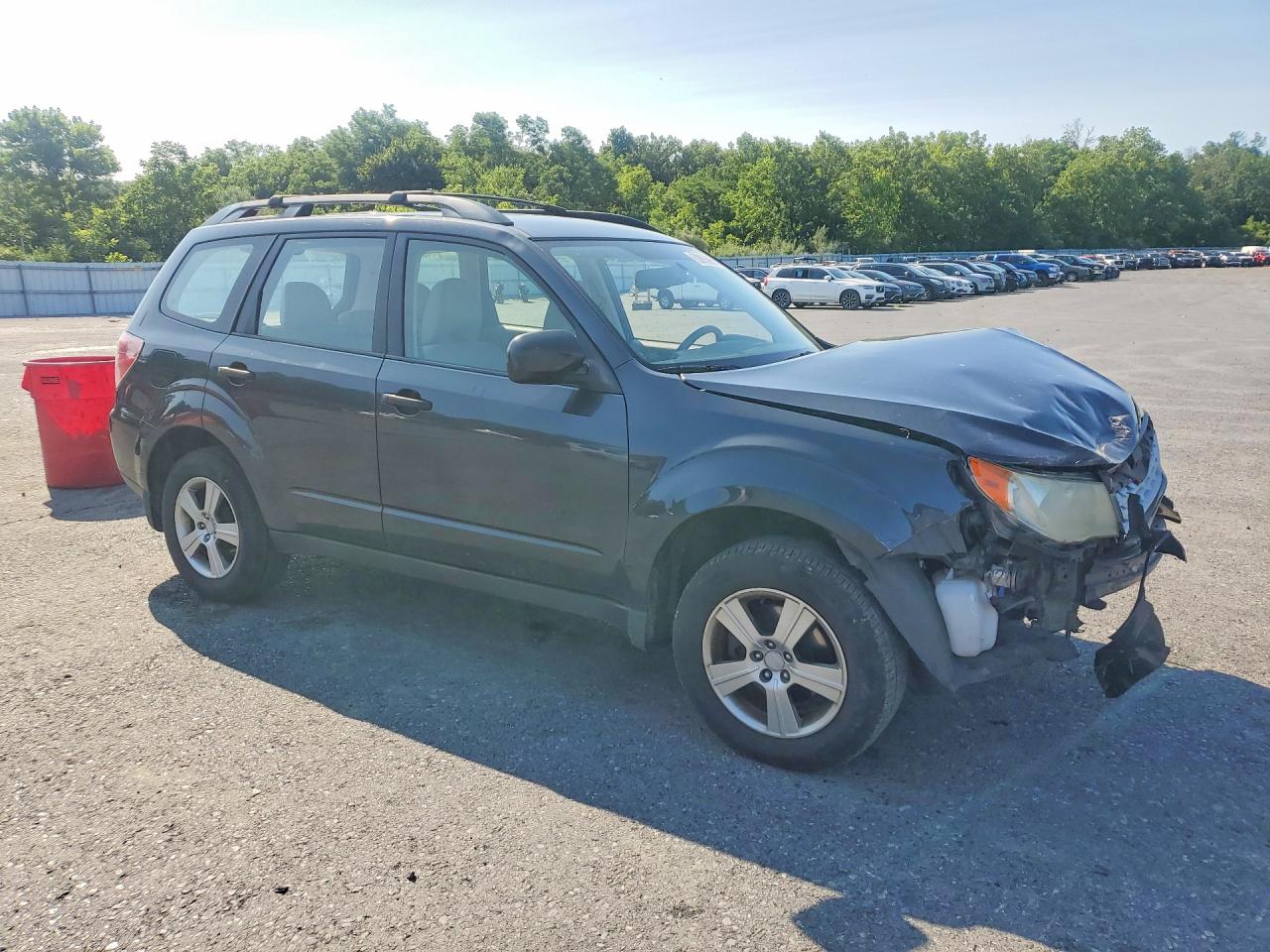 2012 Subaru Forester 2.5x Charcoal vin: JF2SHABC7CH428041